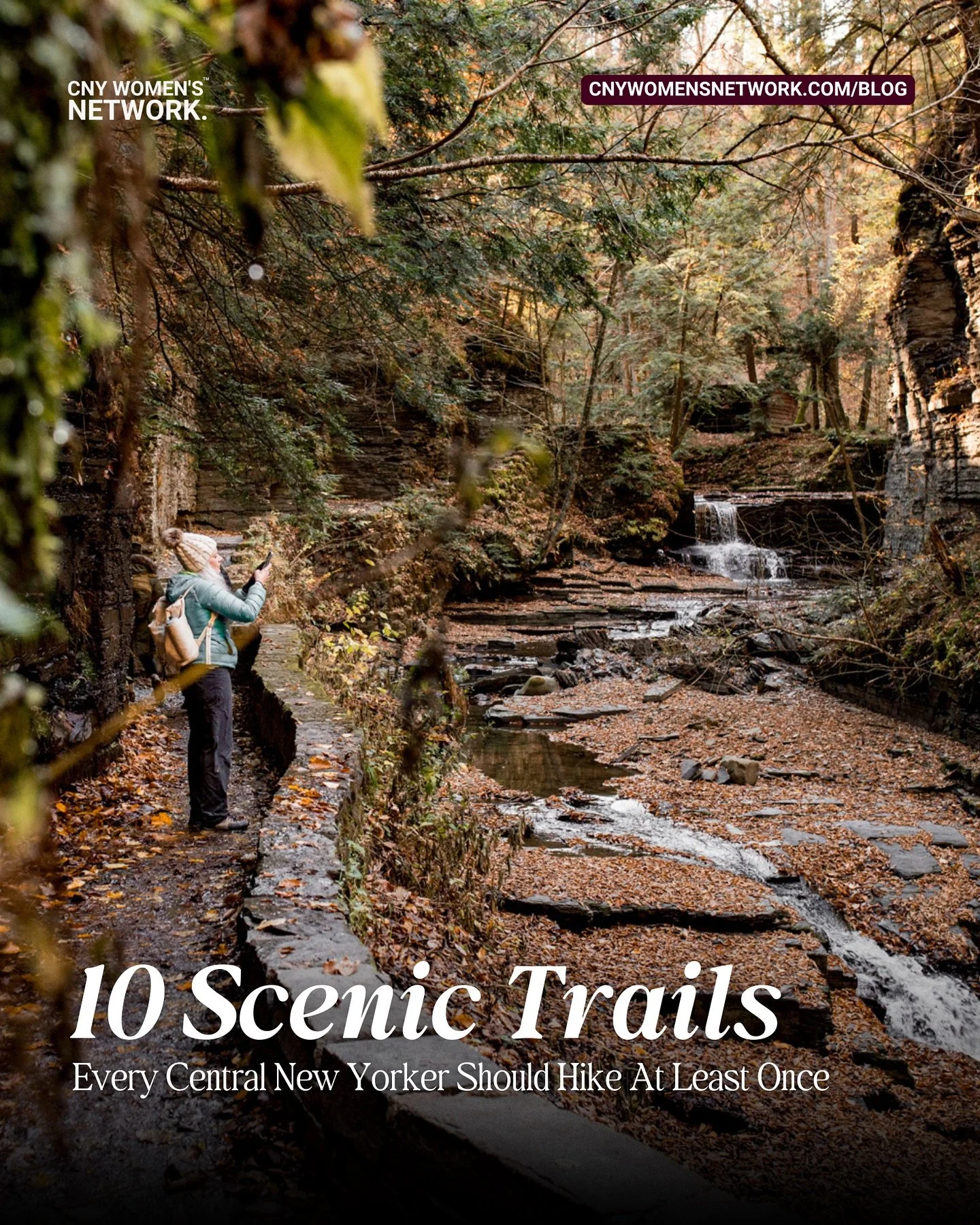 After a season of hiking with the CNY Women&rsquo;s Walking Club, we&rsquo;re highlighting our most scenic, must-hike trails!

Check out the full list on our blog &mdash; link in bio! Did we miss your favorite? Let us know! We love discovering new sp