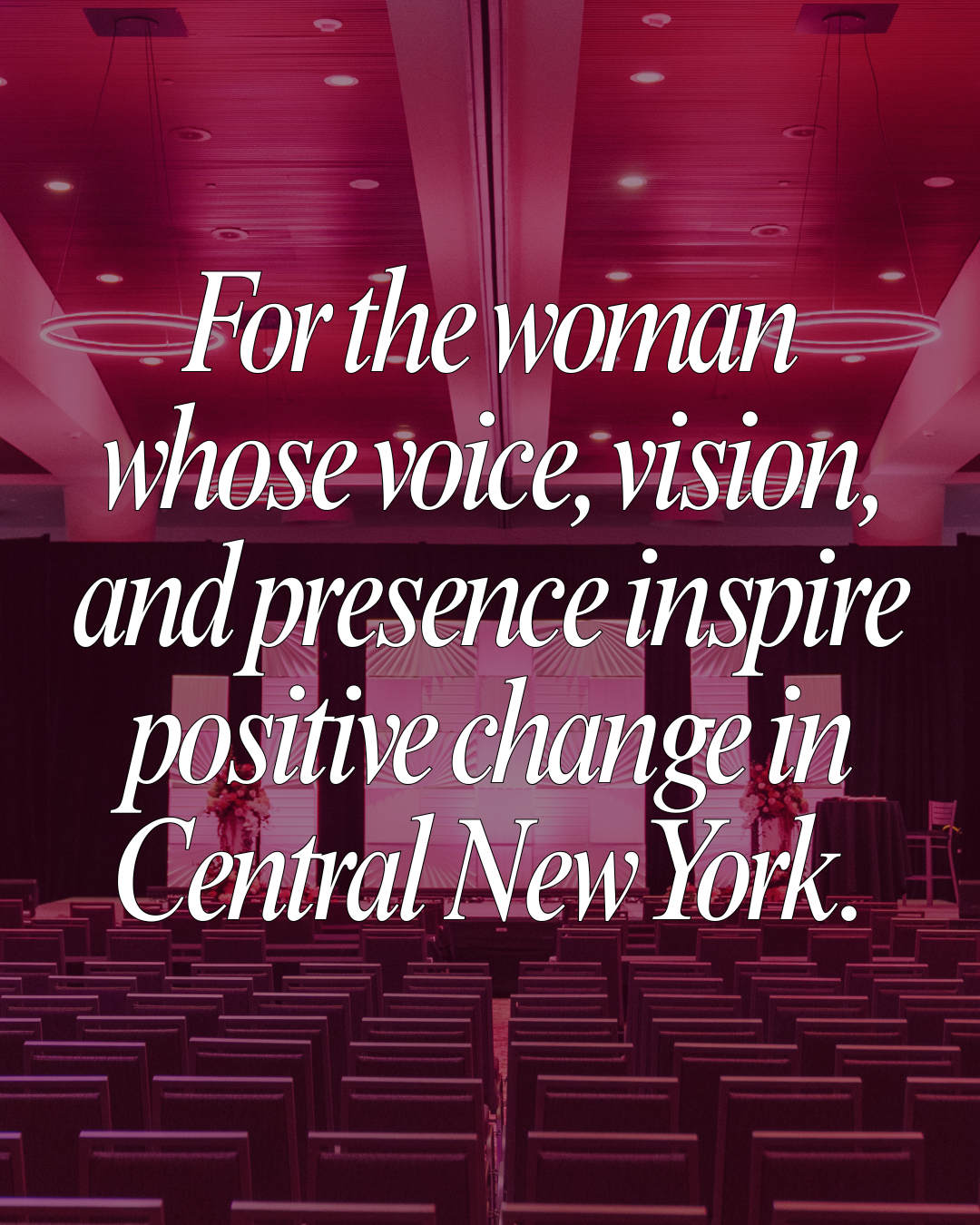 introducing: the Inspiring Woman Award