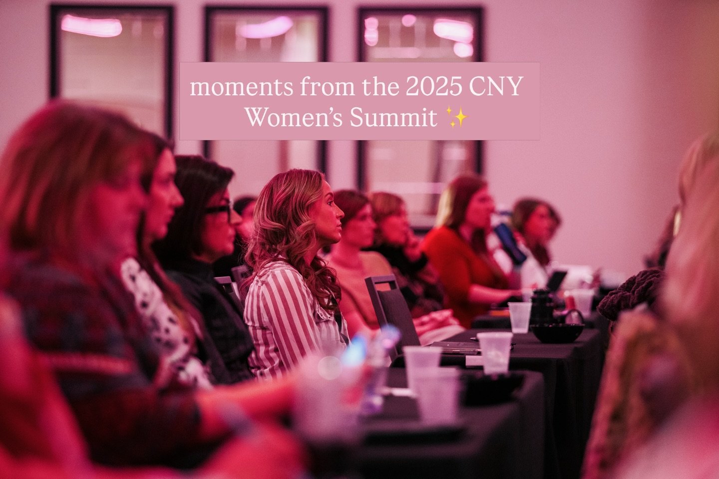 A room filled with ambitious, driven, growth-minded women >>>

The 2026 CNY Women&rsquo;s Summit is happening on March 27 @theoncenter in Syracuse, New York 🌟 

If you&rsquo;ve been craving:
&bull; more aligned connections
&bull; more visib