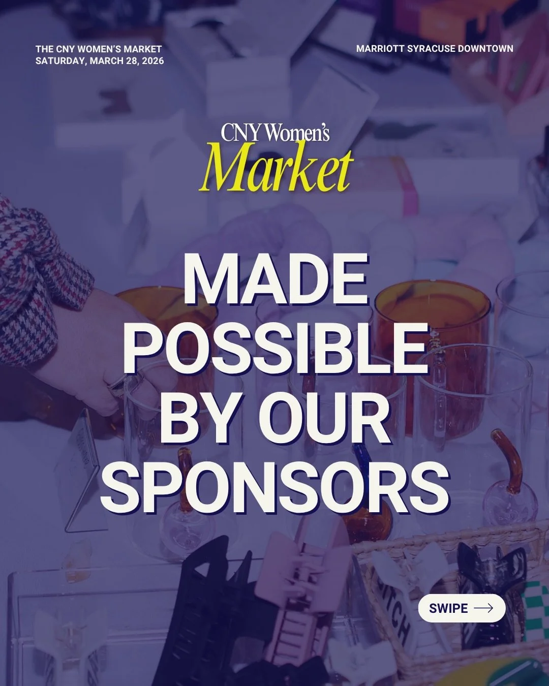 ✨ What a weekend! On Saturday, we celebrated the 2nd Annual CNY Women&rsquo;s Market at the Marriott Syracuse Downtown. 🎉

The event brought together an incredible lineup of local, women-owned businesses&mdash;artists, makers, and entrepreneurs from