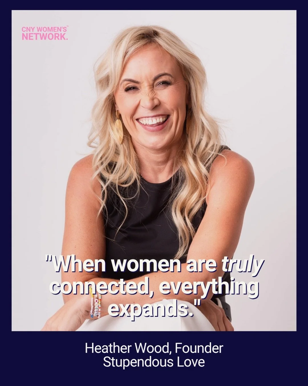 She introduces people. She creates space. She shows up &mdash; with intention, with heart, and with a belief that connection changes everything. ✨

Meet Heather Wood, founder of Stupendous Love (@heatherisstupendouslove)&mdash; a purpose-driven platf