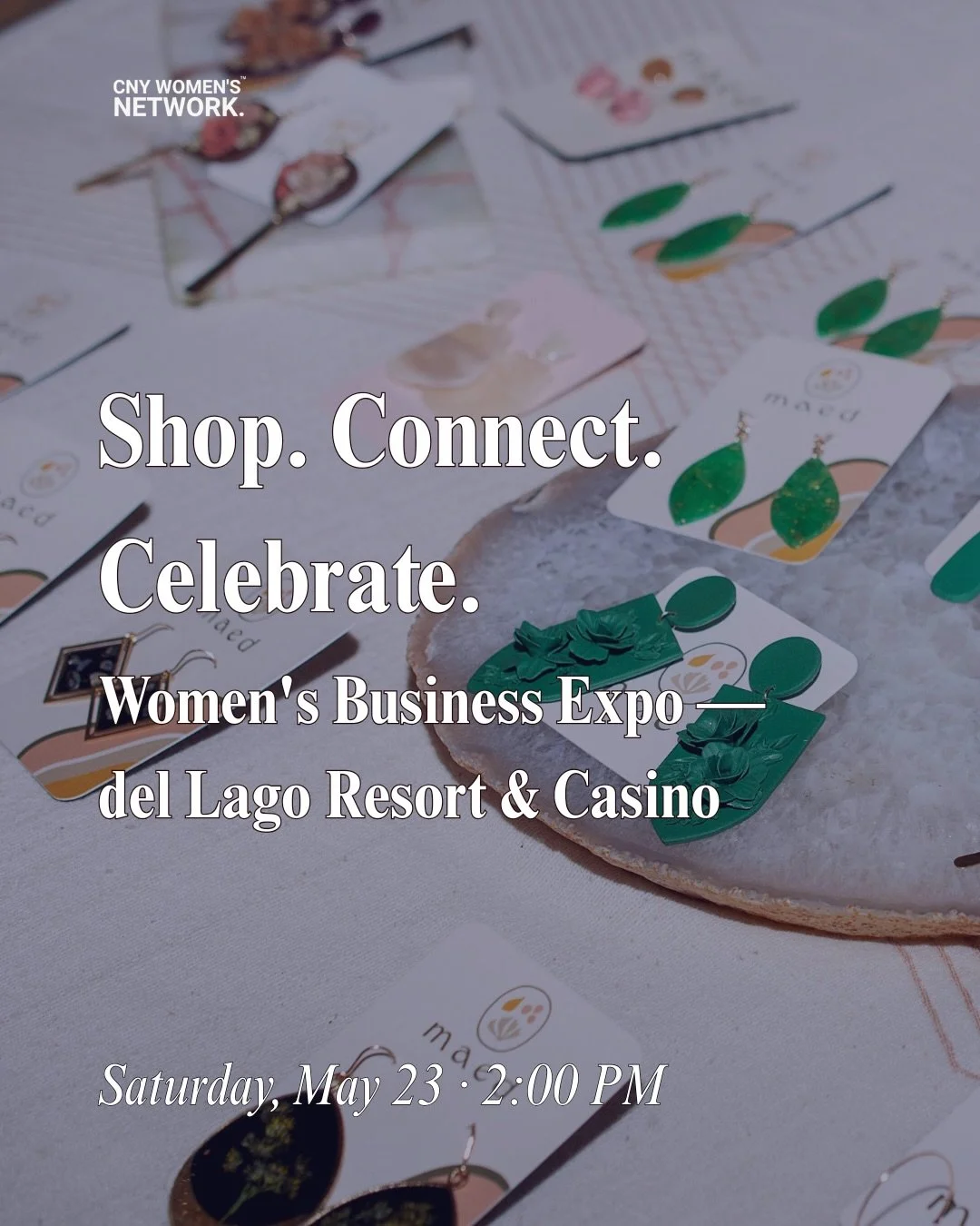 Tomorrow is the day! 🛍️ 

CNY Women&rsquo;s Network is a proud sponsor of the Women&rsquo;s Business Expo at @dellagoresortcasino &mdash; and we cannot wait to see you there!

Come out and discover an incredible lineup of women entrepreneurs showcas
