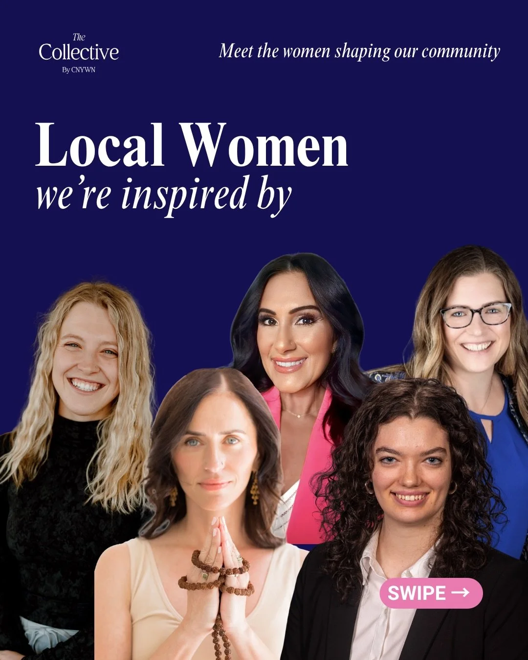 CNY is full of women doing incredible things &mdash; and we are so proud to call these five members of The Collective. 🩷

Meet a few of the women we&rsquo;re inspired by:
✨ Elana Agrasto (@elanalucia)&mdash; COO of Daniella&rsquo;s Steakhouse and co