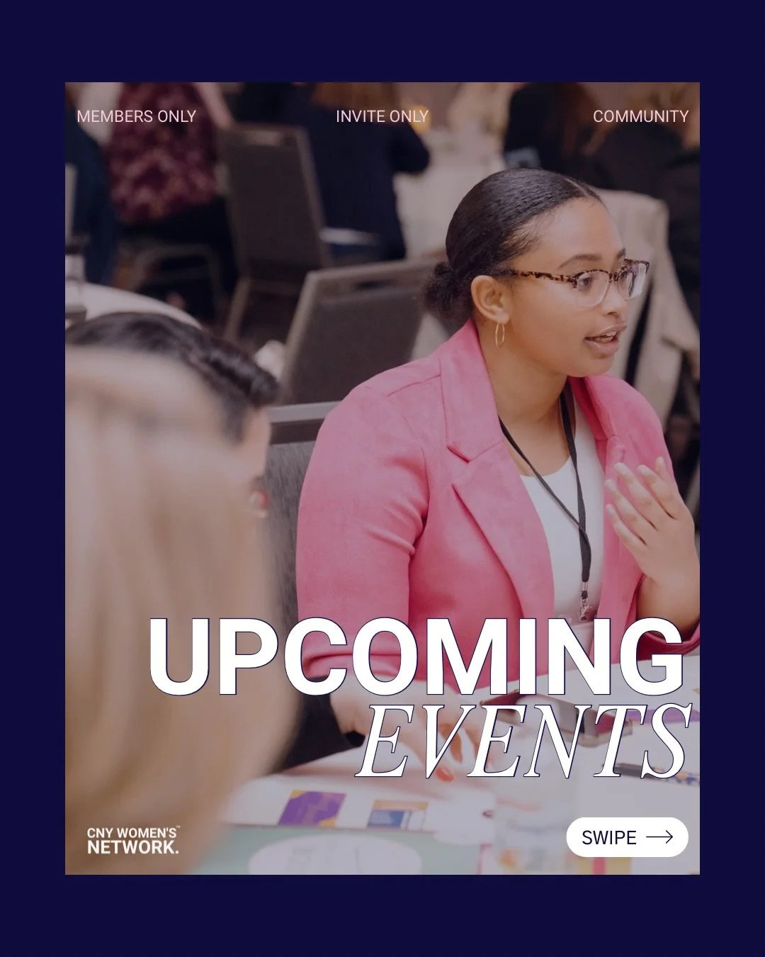 When you&rsquo;re ready, we&rsquo;ll be here. 🩷

Here&rsquo;s a look at what&rsquo;s coming up for our community &mdash; and trust us, you don&rsquo;t want to miss a single one.

From intimate dinners to power-packed community calls, every event we 