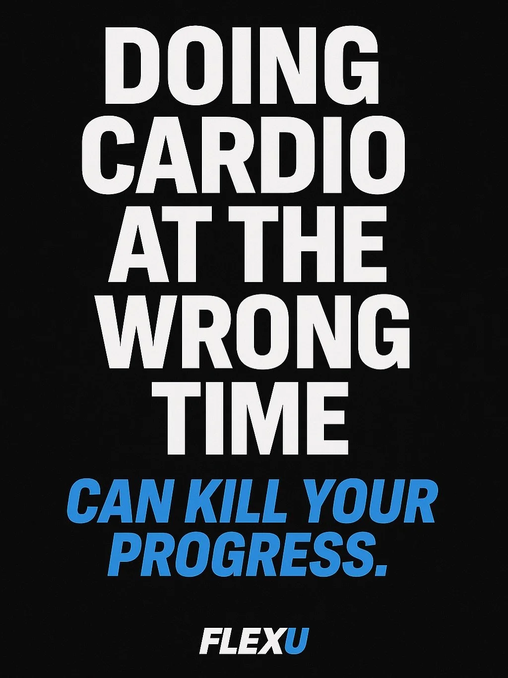 When you do cardio matters more than most people realize.
Do it at the wrong time and you could blunt your strength, slow your recovery, and miss your goals entirely.

Here&rsquo;s what the science shows:

If your goal is to build muscle or strength: