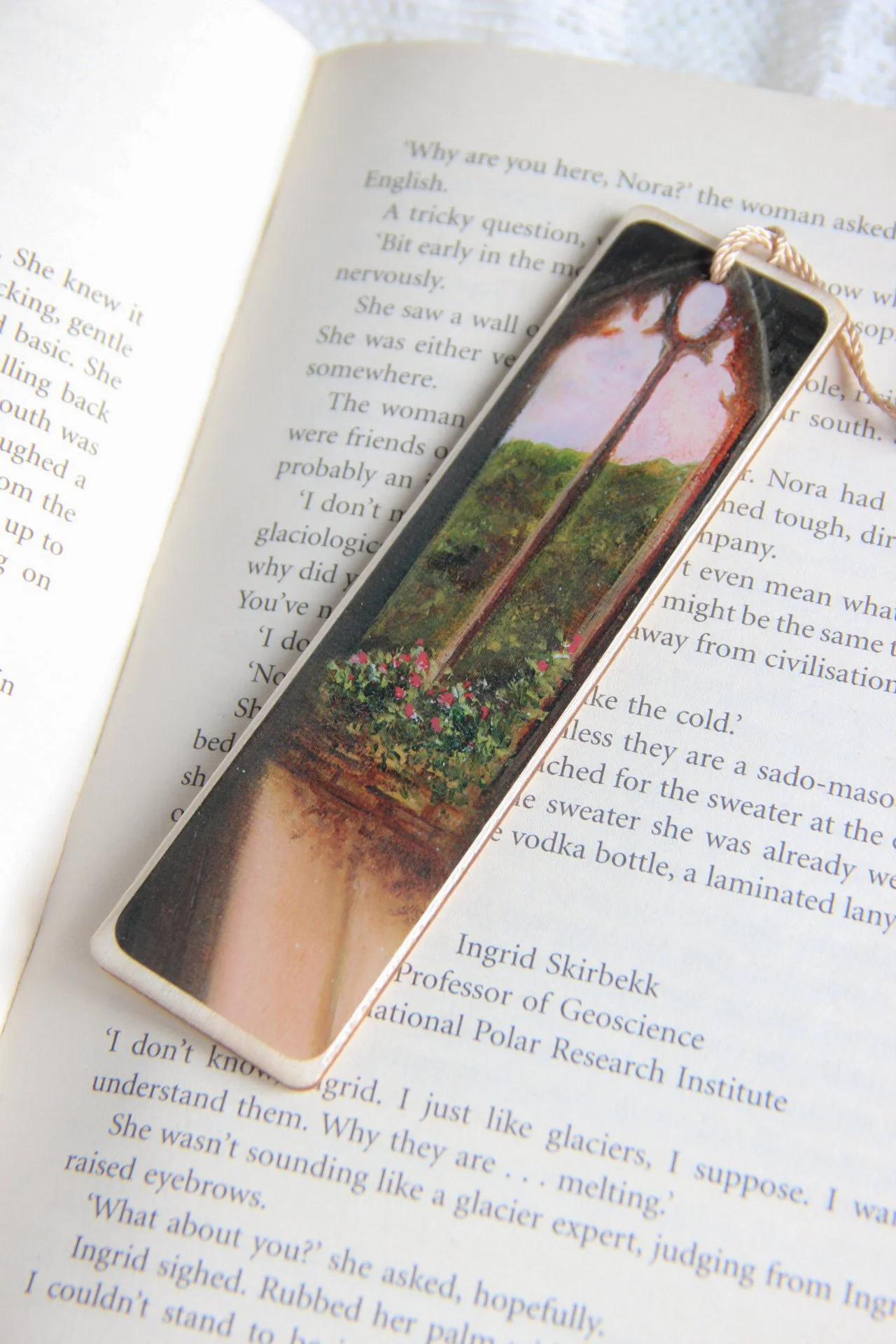 Piece of Art Handmade Bookmark - Twined in Time