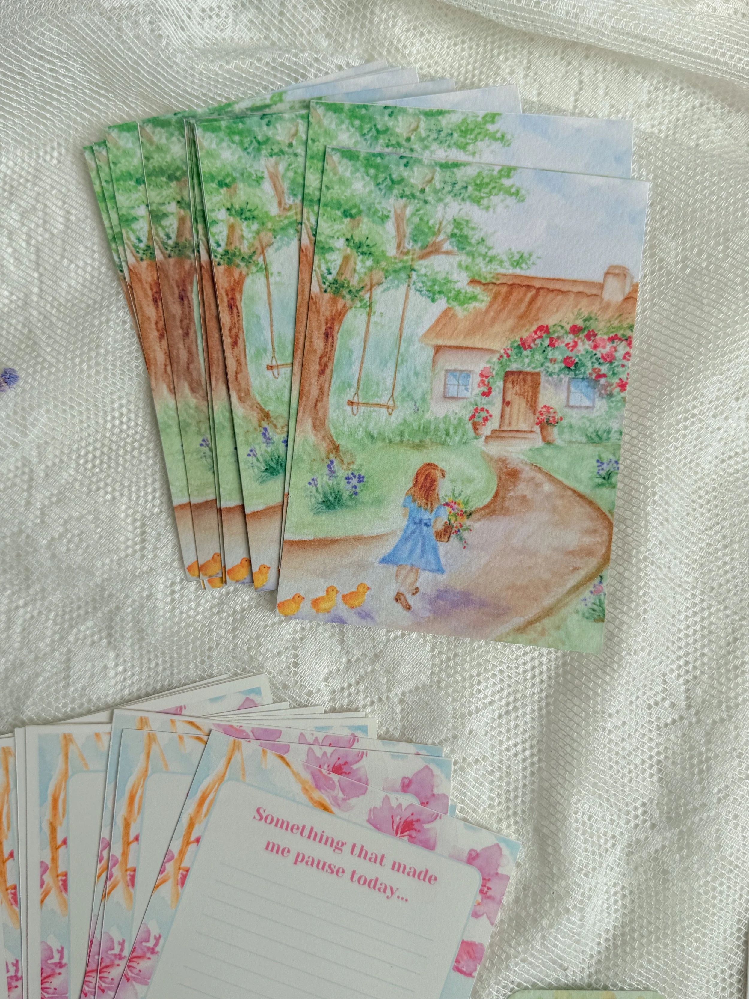 Idyllic letters - print Club