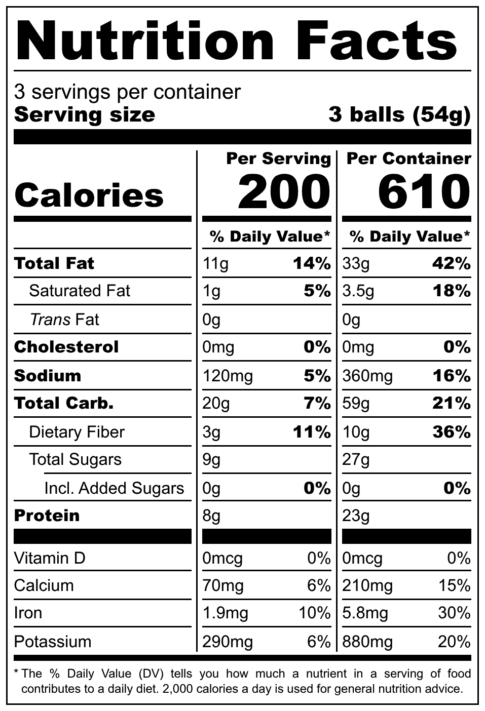 Pumpkin Pie Balls - Nutrition Label WEBSITE.png