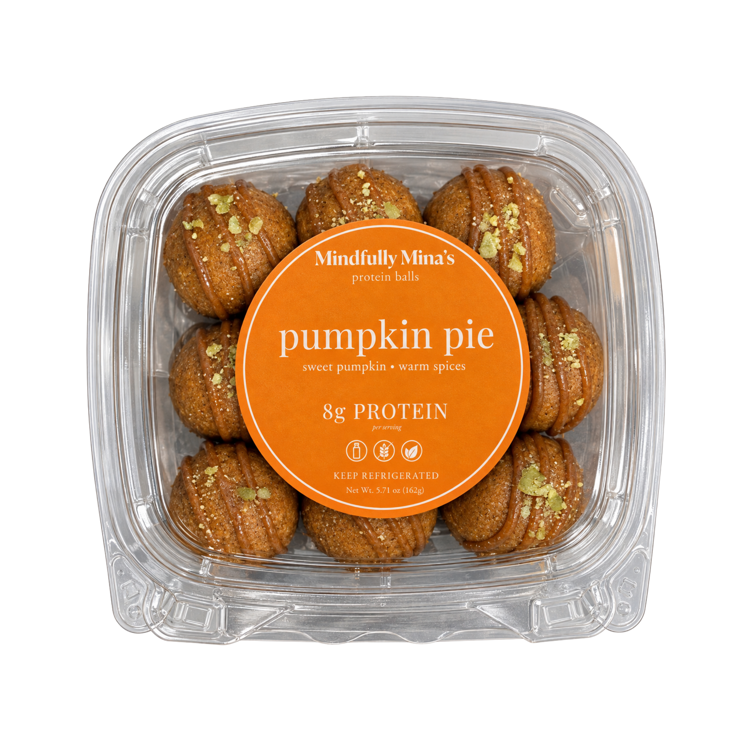 Pumpkin Pie Protein Balls (9 balls)