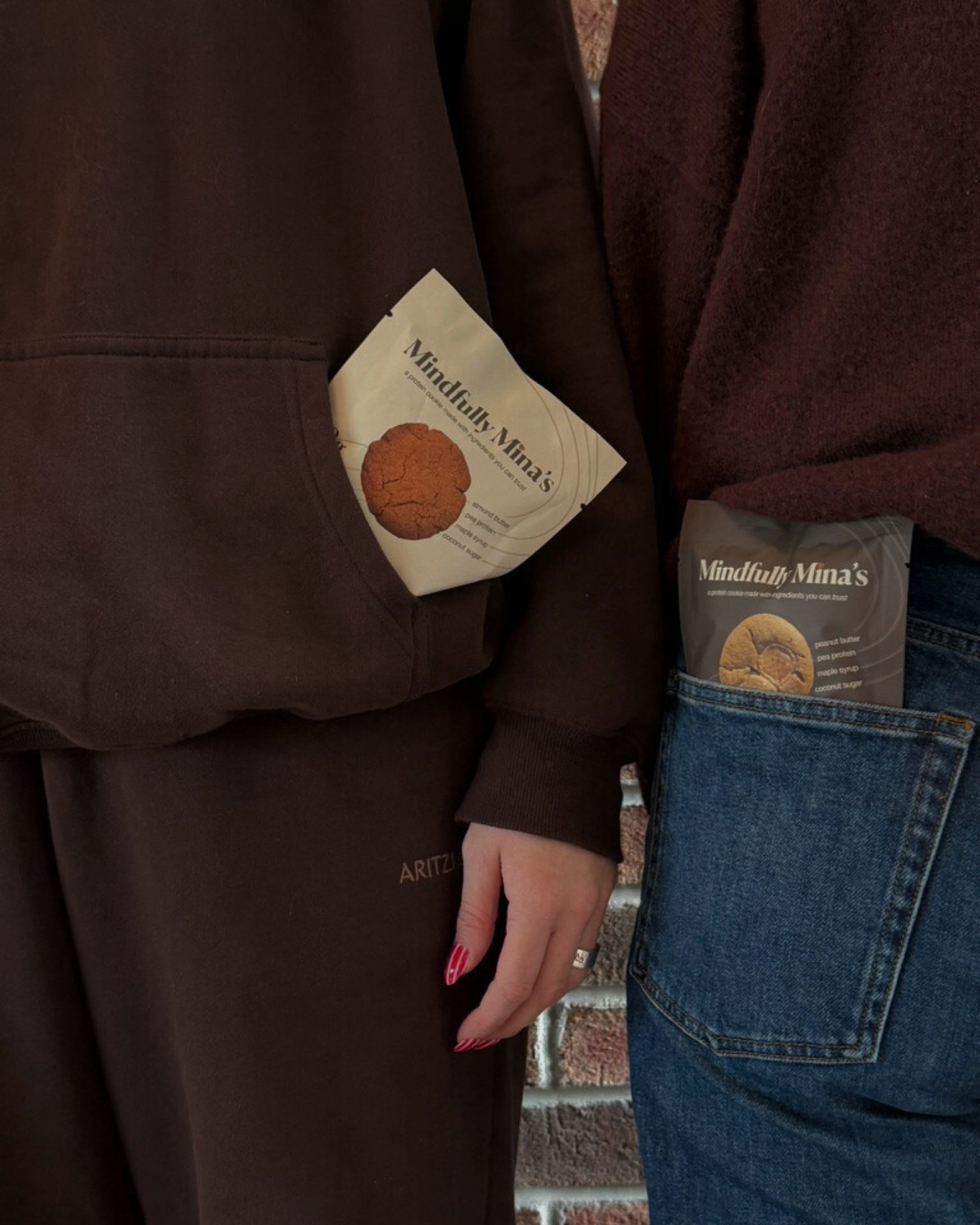 minas cookies in pocket