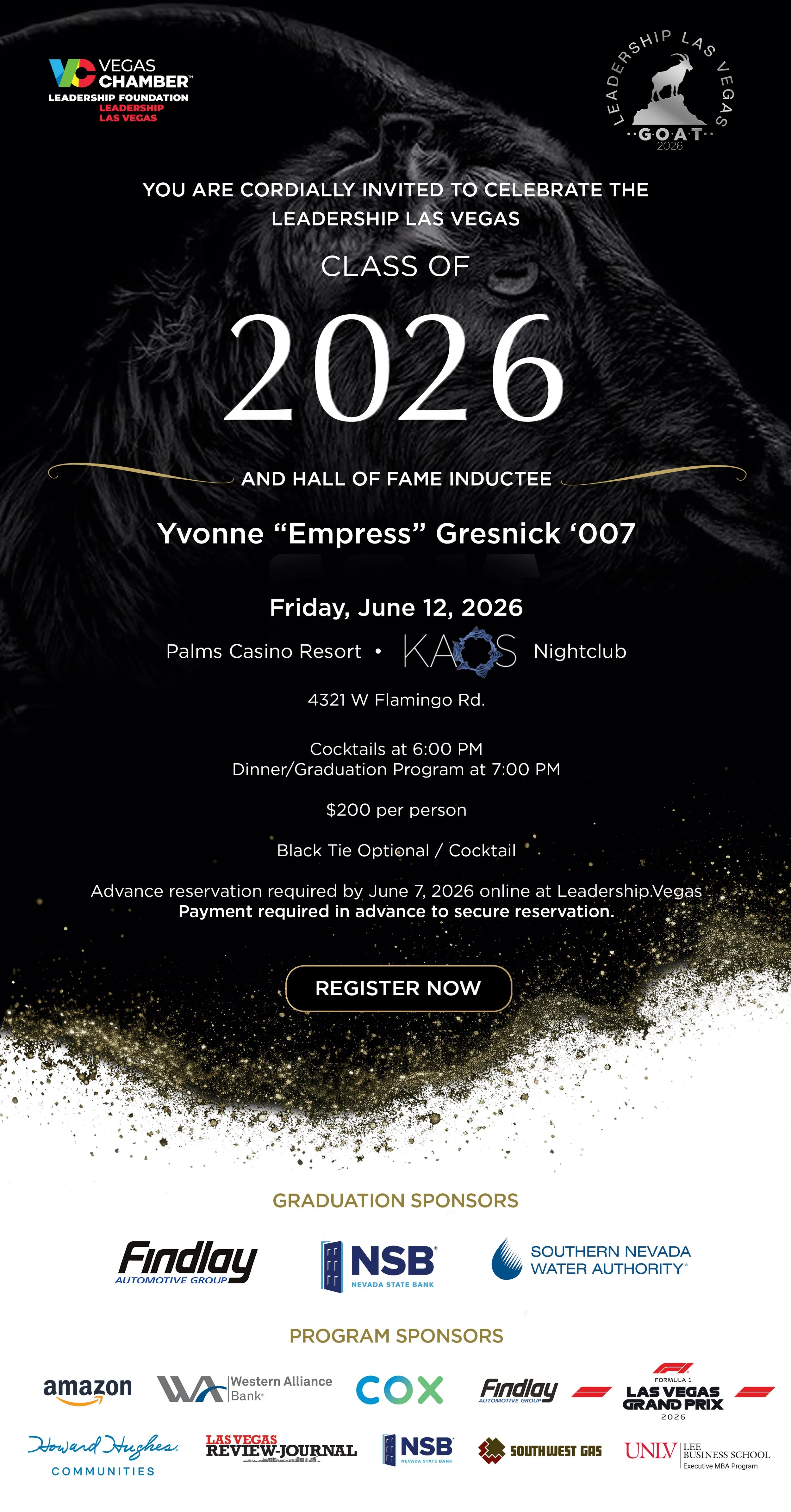 Leadership Las Vegas Class of 2026 Graduation Gala
