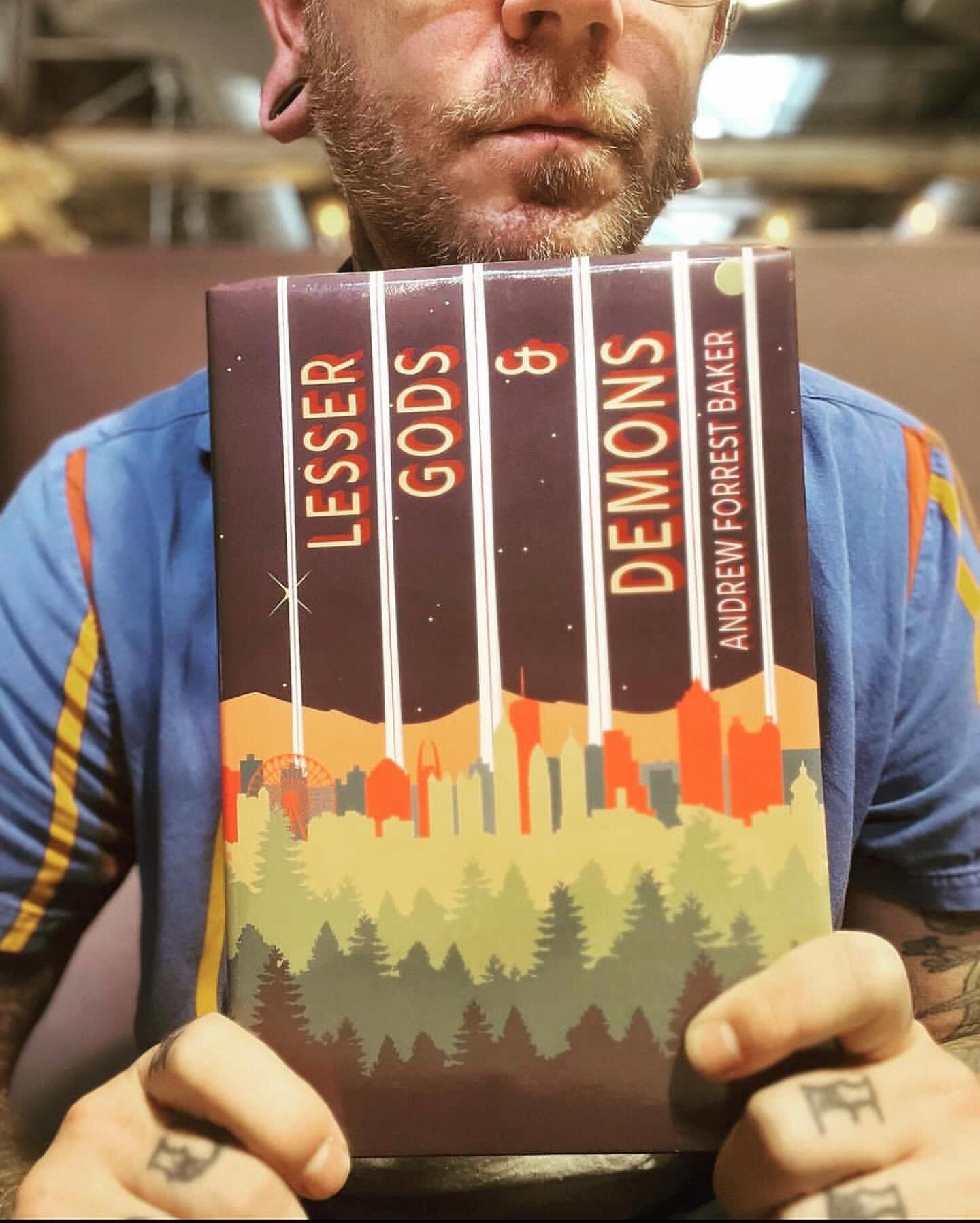 Andrew&rsquo;s new book LESSER GODS AND DEMONS is now available through @parlyaree press in hardback and digital form! #ATLWRITERS #atlanta #doityourself #parlyareepress