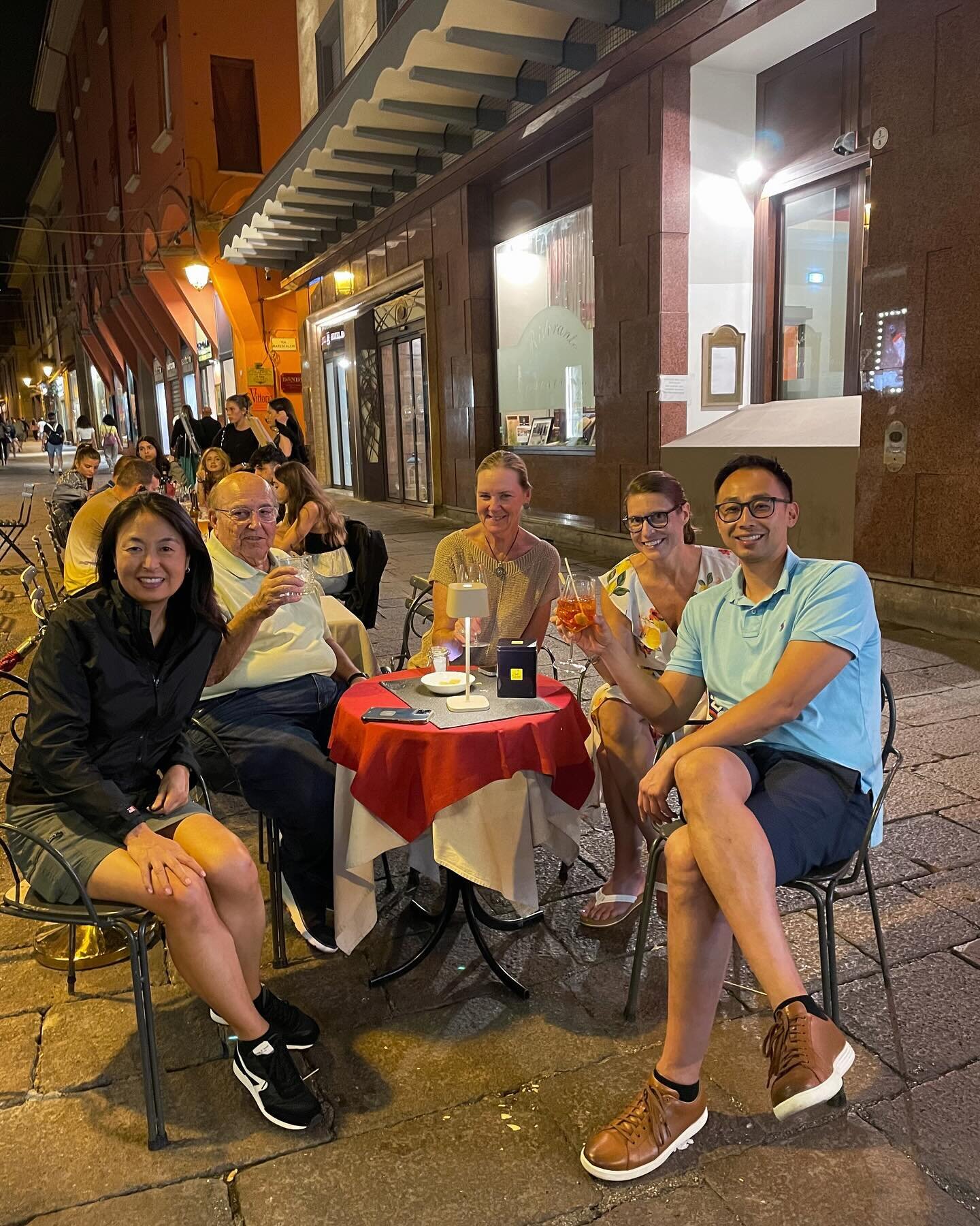 Indulging in the Italian experience beyond the racetrack! 🍝🇮🇹 While we&rsquo;re all about the adrenaline rush of motorsports, there&rsquo;s nothing like sharing laughter and delicious bites with your travel friends. From the thrill of the track to