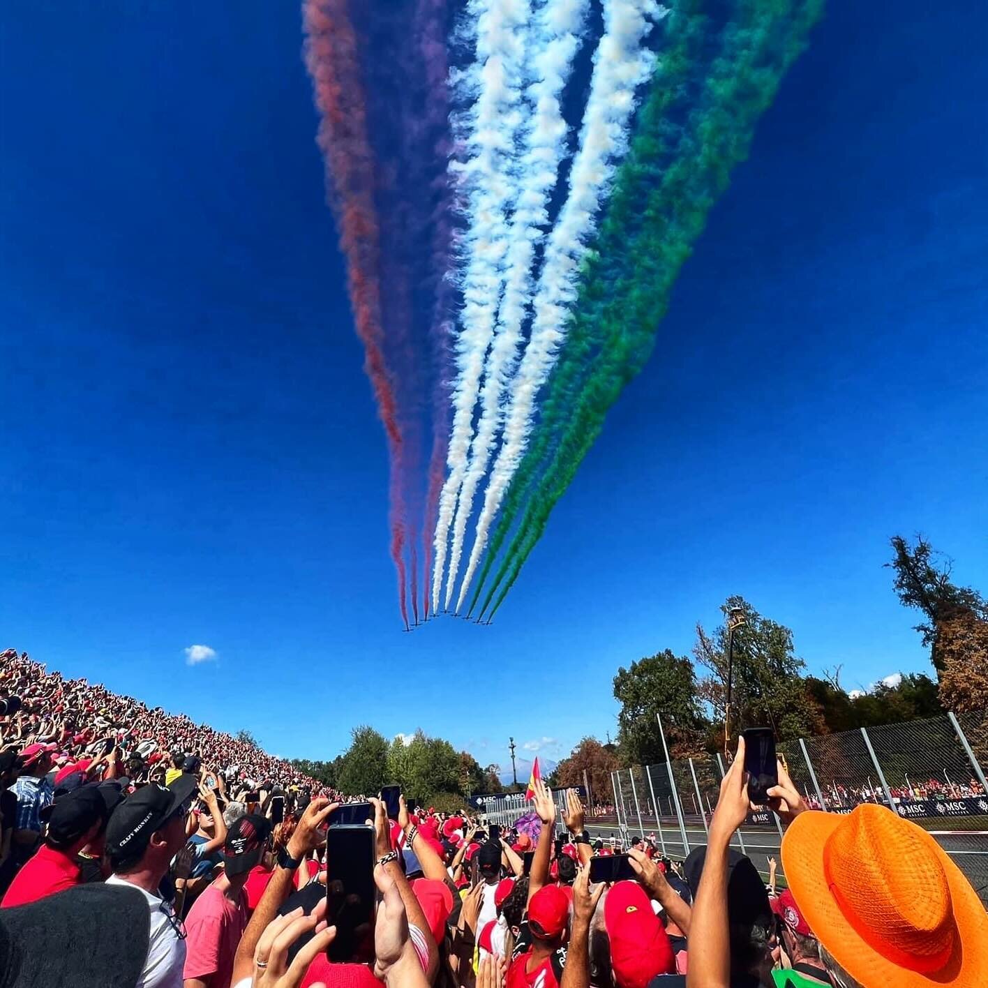 Roaring engines, Italian passion, and a sea of fans at F1 Monza!🏎️🇮🇹 Living the dream with our motorsport family. Join us on the ultimate journey through Italy&rsquo;s racing heartland. 
For more details and to reserve your spot, please visit the 