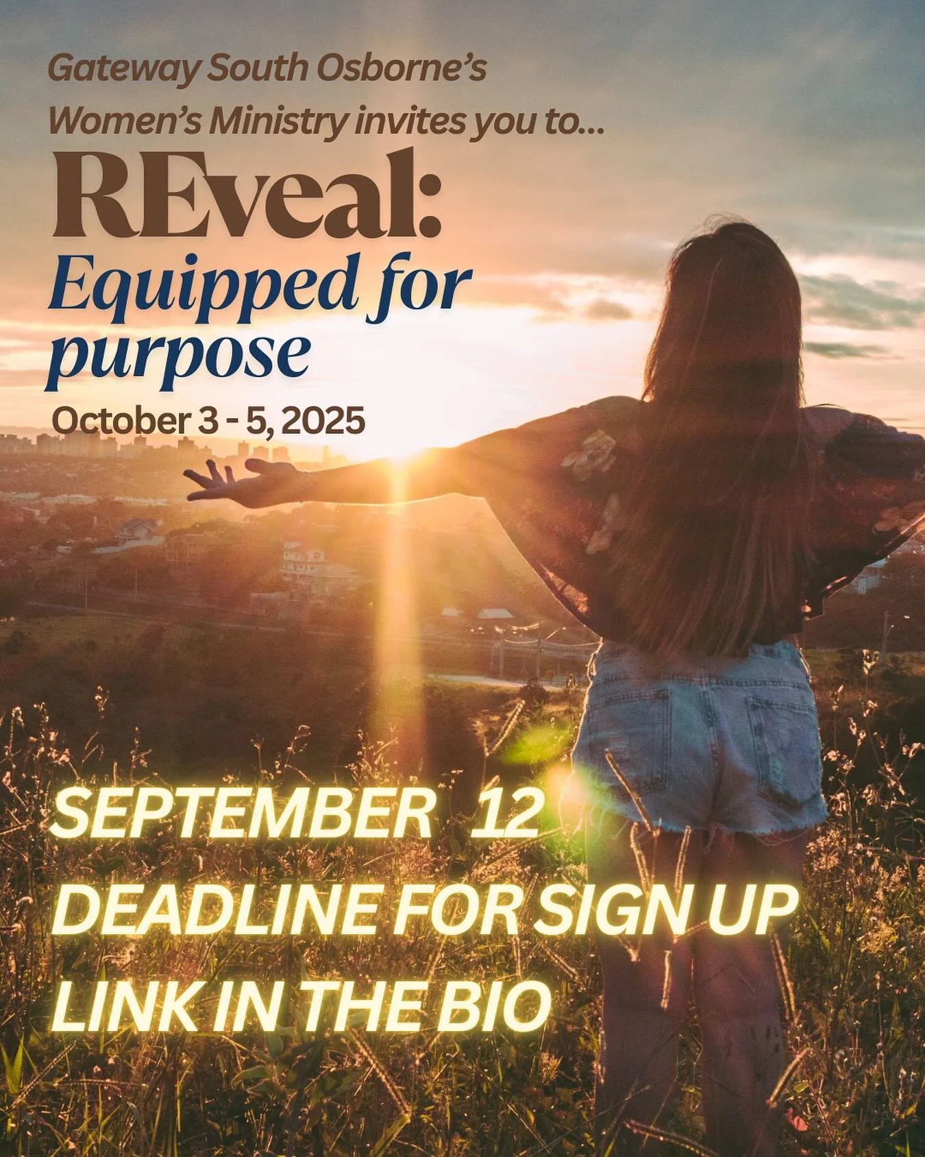 🌿 Gateway Women&rsquo;s Retreat &ndash; A Weekend of Purpose &amp; Refreshing

Reconnect with fellow women of Gateway and encounter the God who sees, knows, and calls you with powerful purpose. 

🎤 Guest Speakers:

🌟 Val Micklefield &ndash; passio