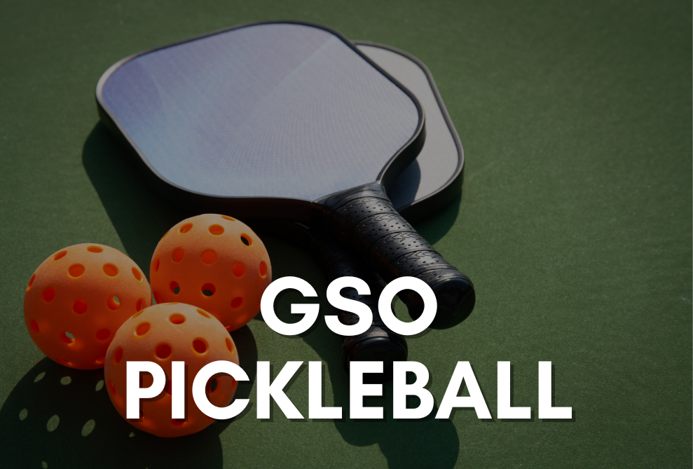 Pickleball in the GSO Gym!