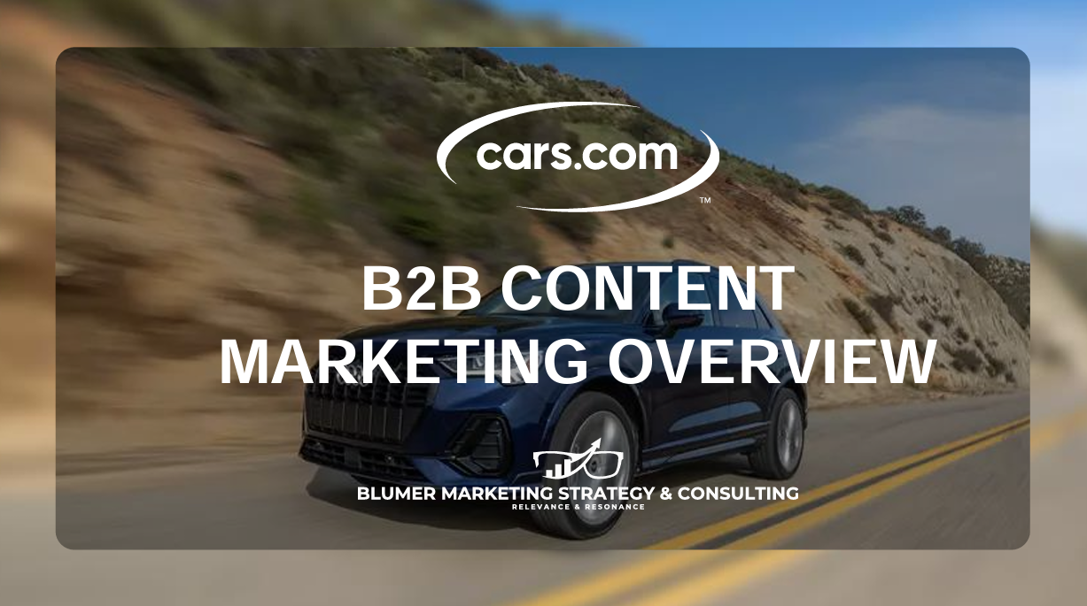 Cars.com Internal Content Agency Case Study