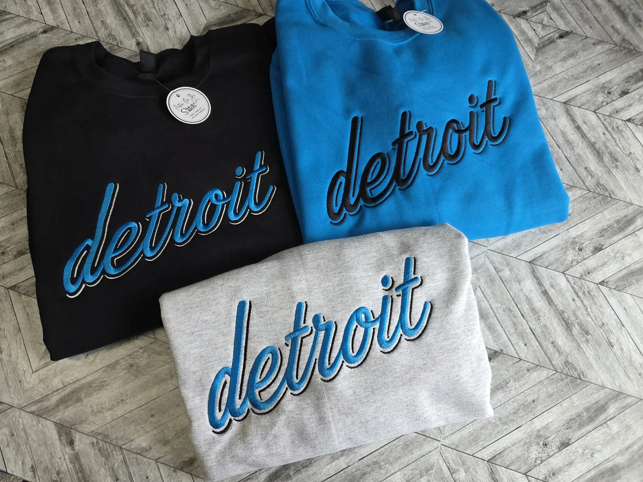 Detroit Script Sweatshirt