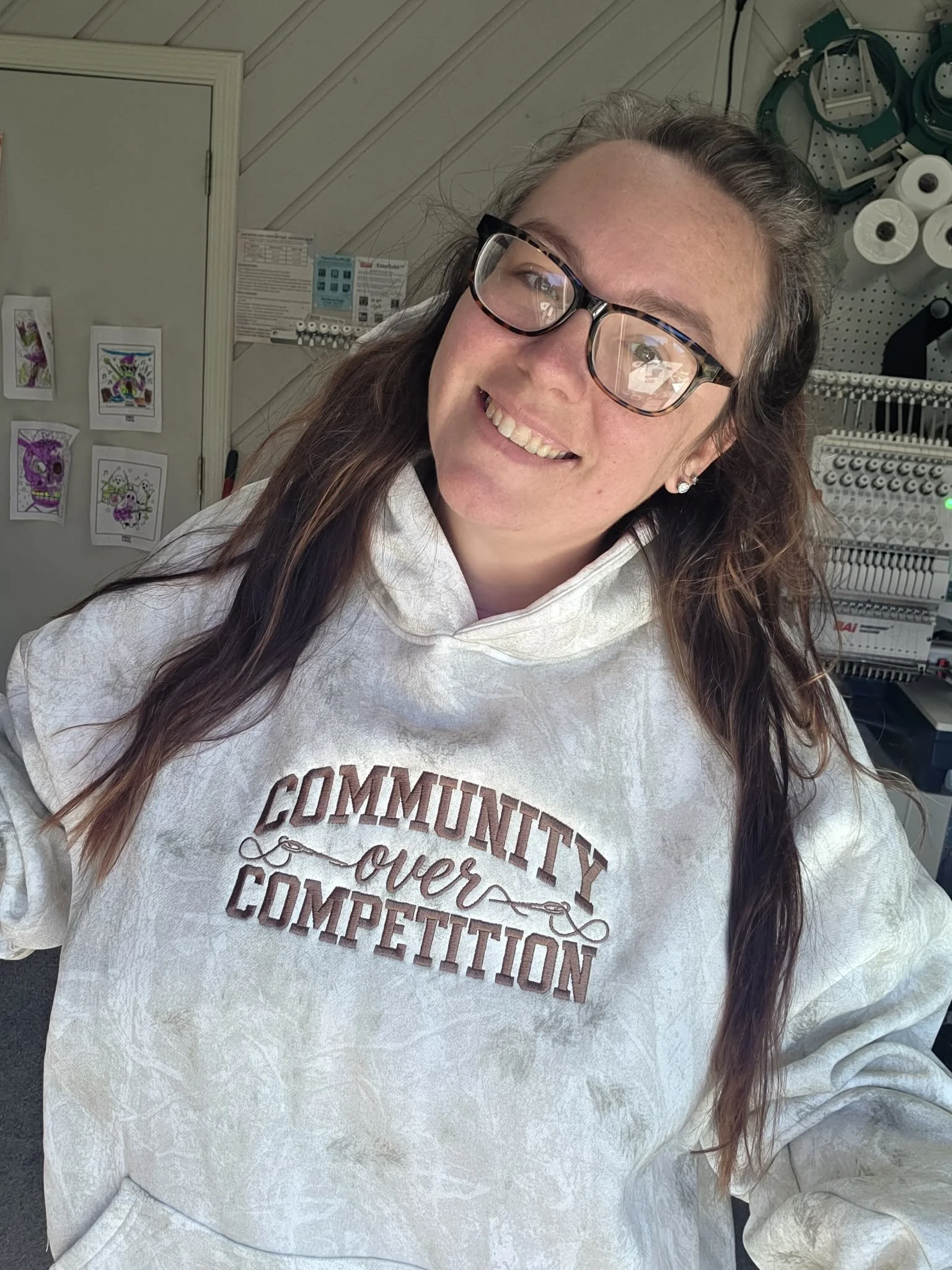 DIGITAL DL- Community over Competition- Stitchers Edition