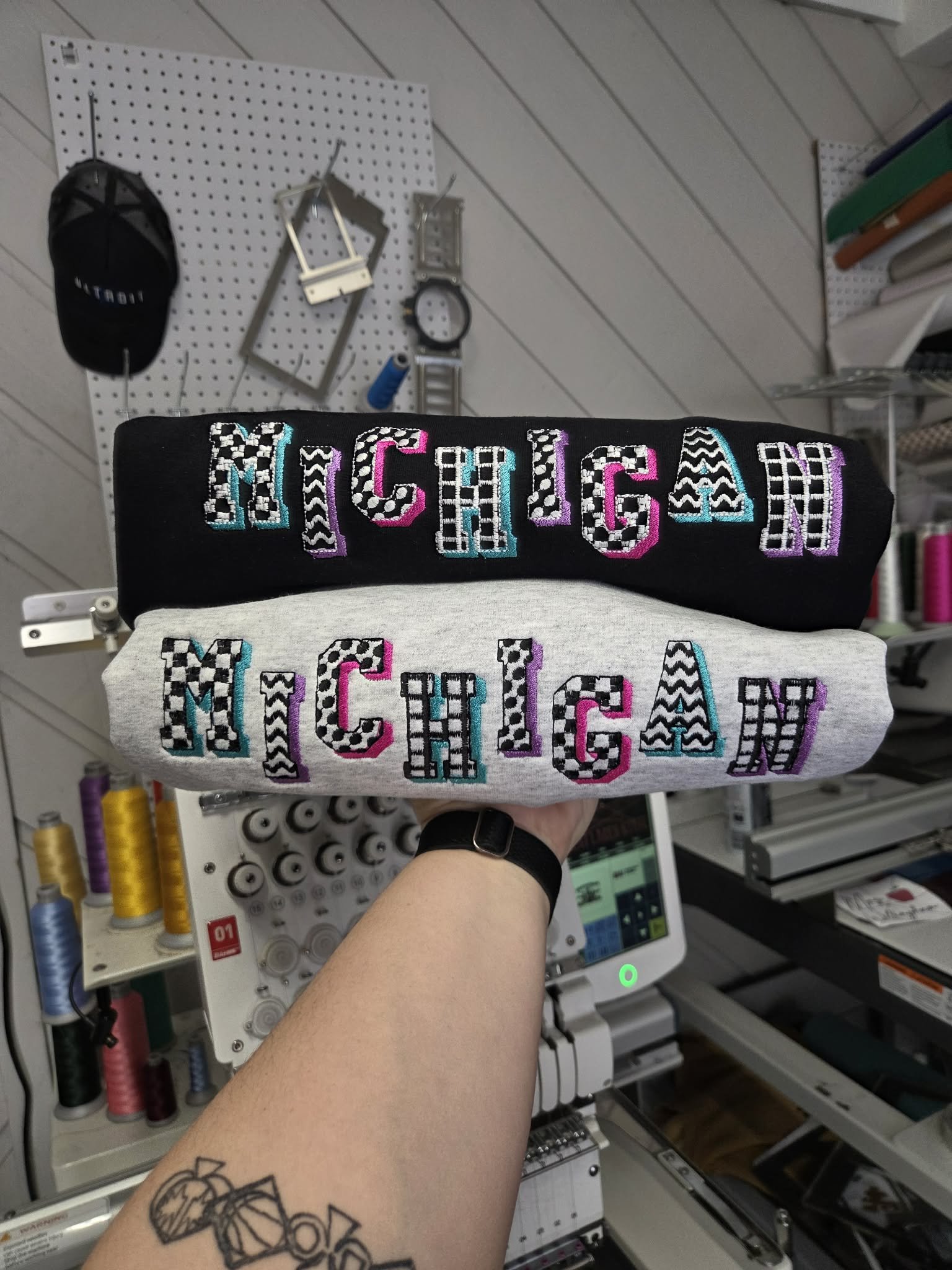 Retro Remix Michigan Sweatshirt