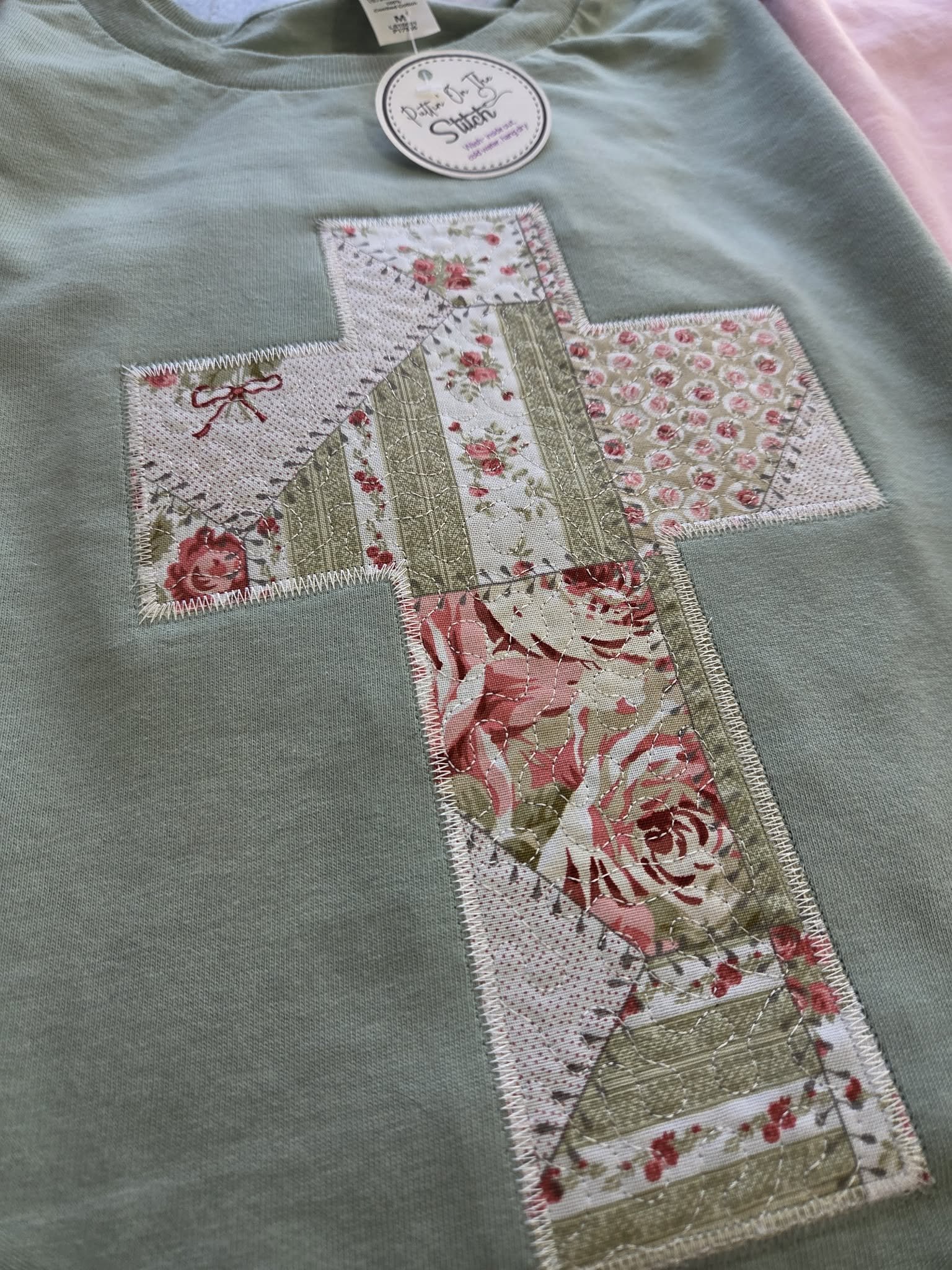 Quilted Cross Tee