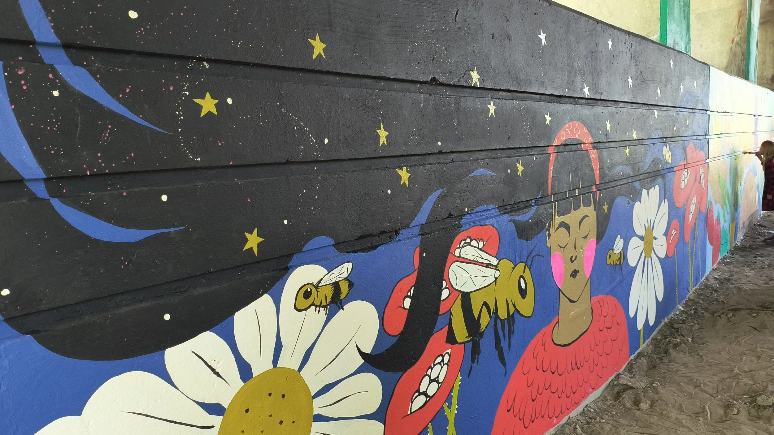 "Bee Night," Lansing ArtPath 7