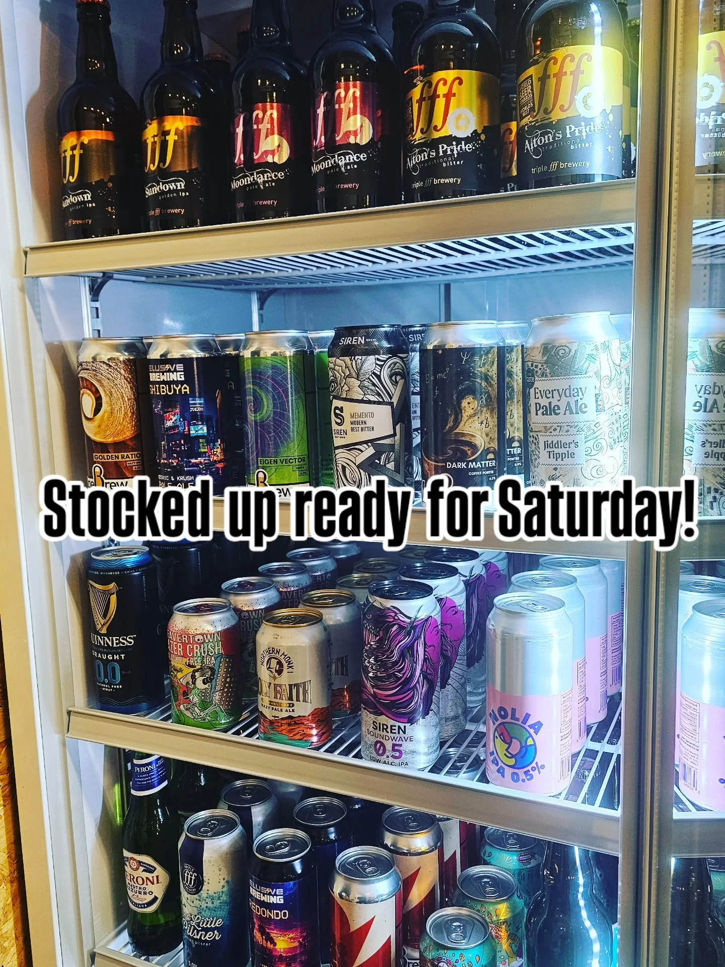 We are stocked up with more craft beer and local cider ready for Saturday! We also have some great AF beers for those wanting a beer without the alcohol. Come and join this Saturday evening from 4pm to 9pm for pizza and a drink from the bar! #pizzalo