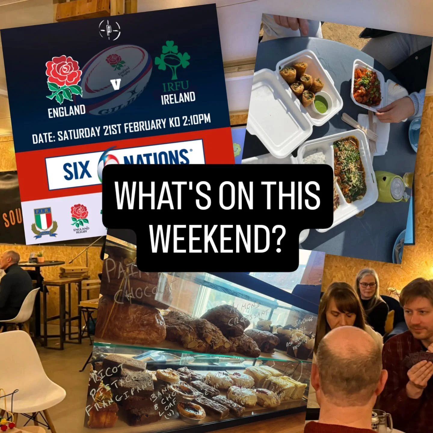 Get ready for an epic Saturday at the Roastery this week! We'll be open from 9AM serving small-batch, specialty-grade coffee alongside delicious cakes and pastries from @the_street_bakeshop! 

We've also got mouth-watering Indian Street food from 10A