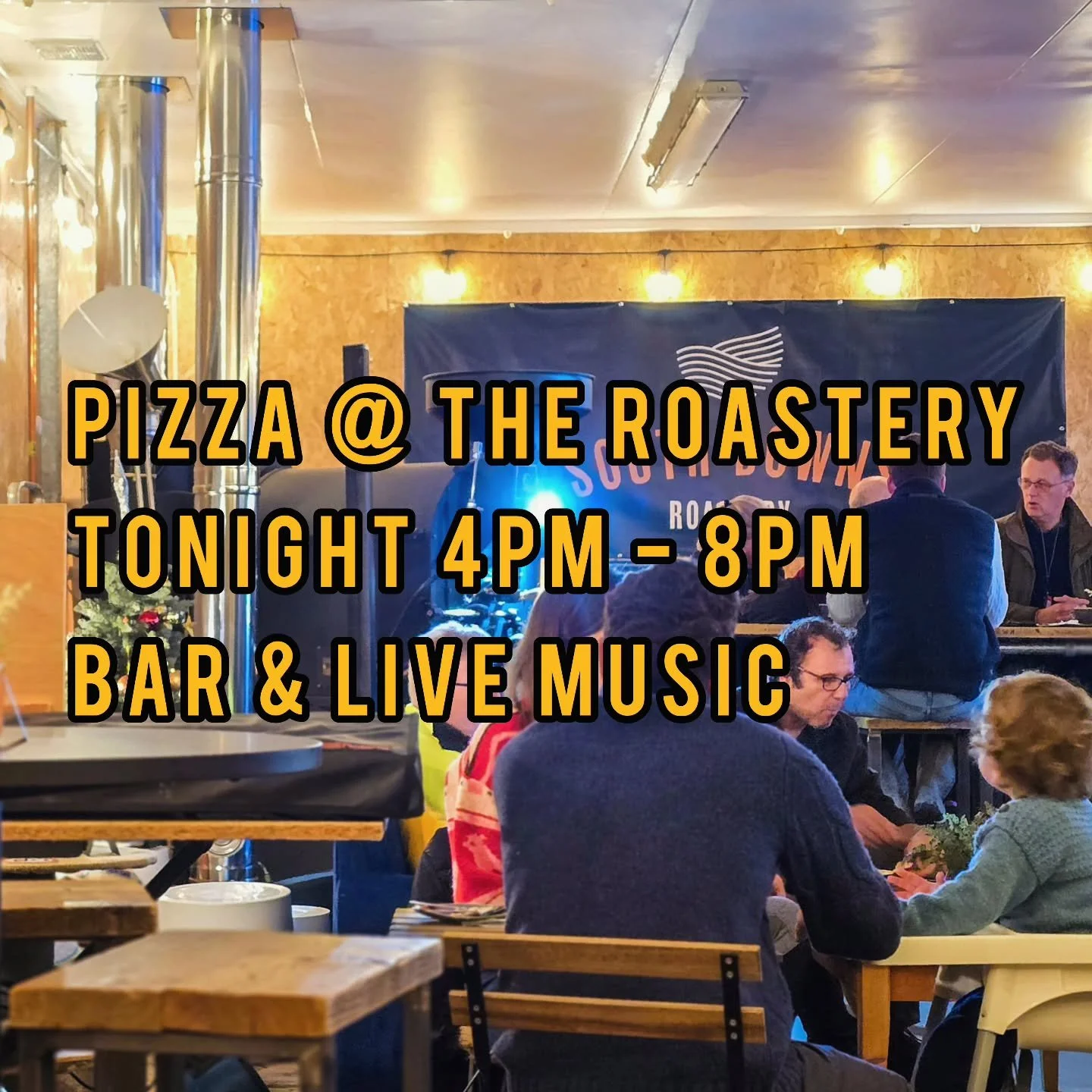 It's that time again! The guy's from @northern.slice are back tonight serving up their incredible pizza's. Come and enjoy a pizza and a drink inside the Roastery. We've also got some live music tonight, so come and join us for what is going to be a g