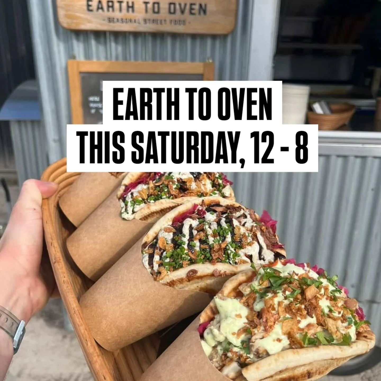 We&rsquo;re excited to welcome the guy's from @earth_to_oven this coming Saturday (21st), who&rsquo;ll be here serving up their amazing food! True masters of their craft, they&rsquo;re not to be missed&mdash;so come down to the Roastery for a great d