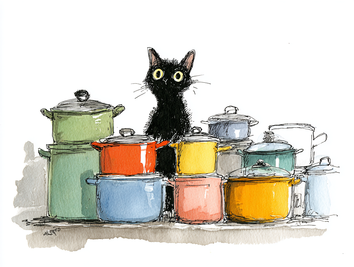 Playing the Saucepans