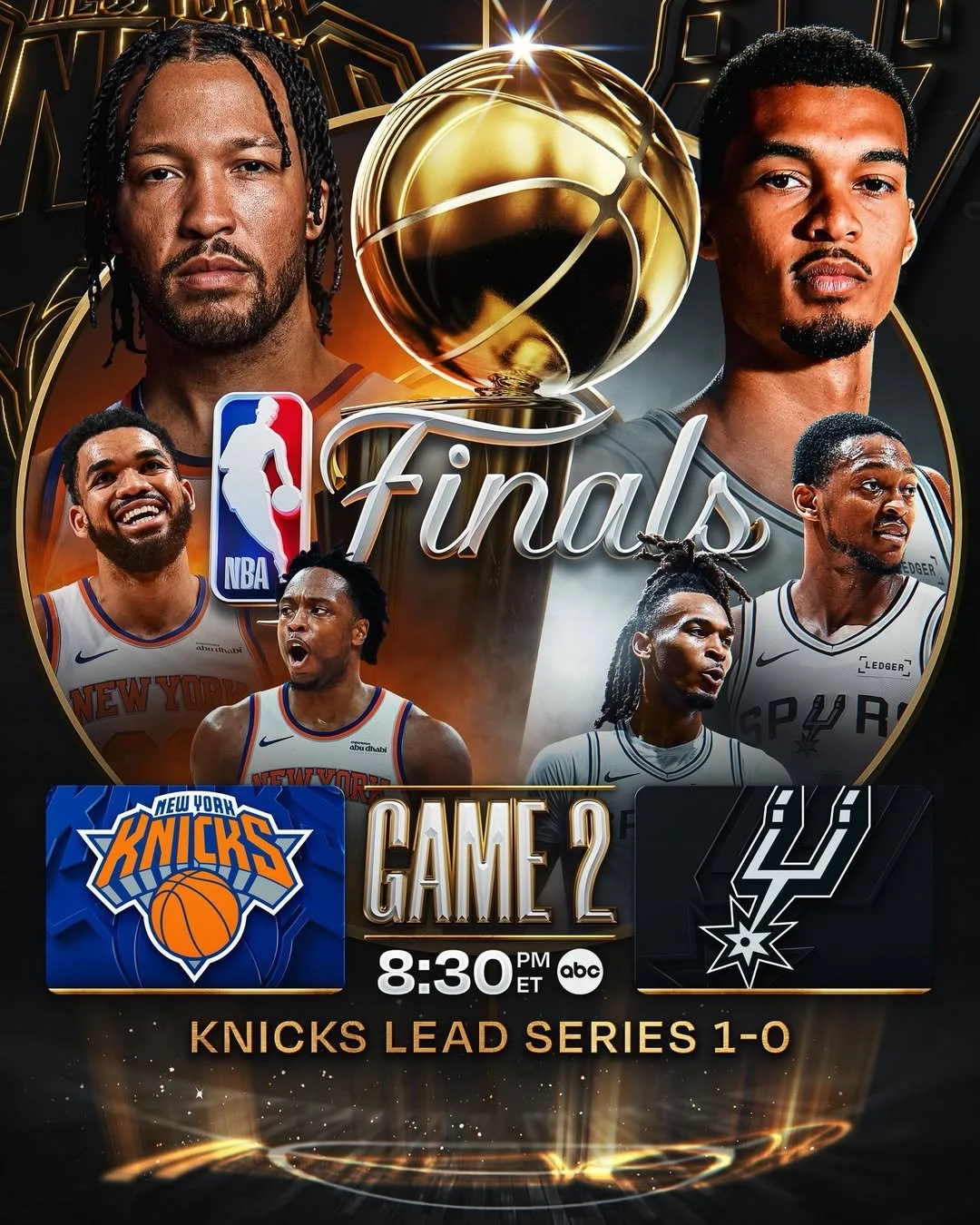 Knicks vs Spurs Game 2