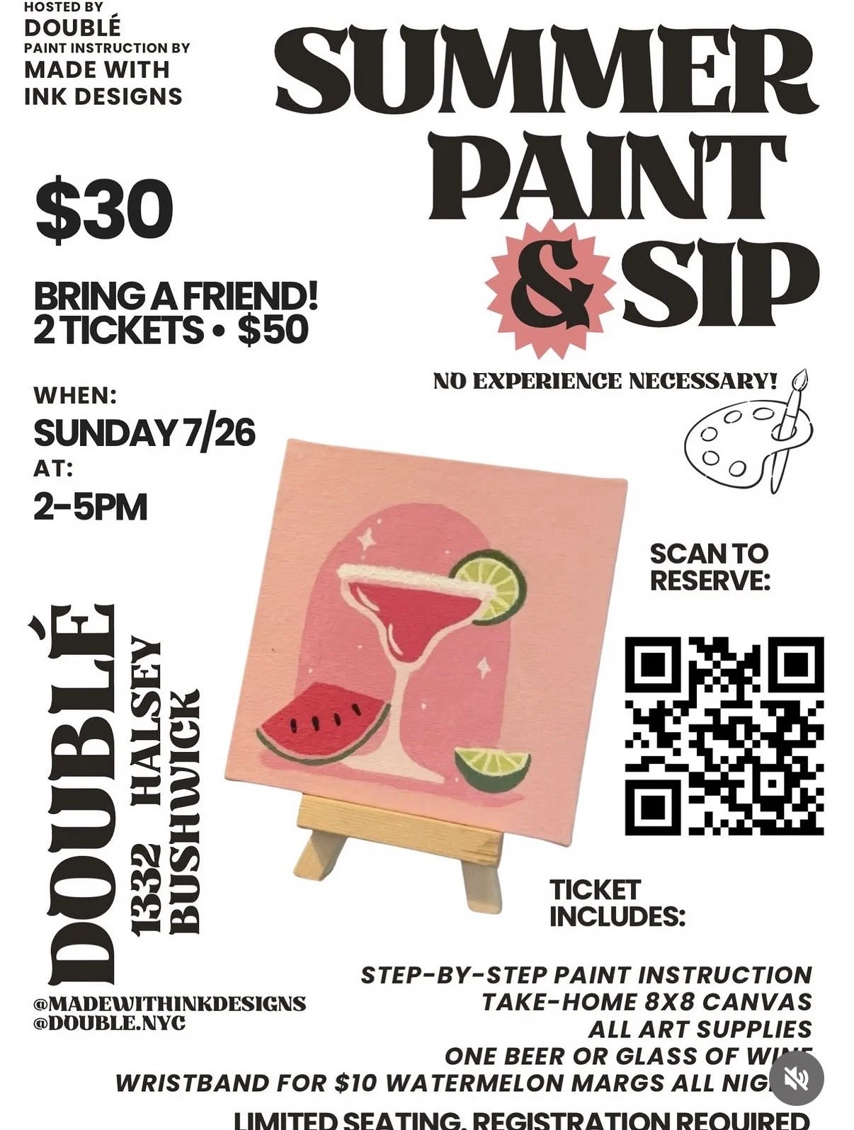 Summer Paint & Sip