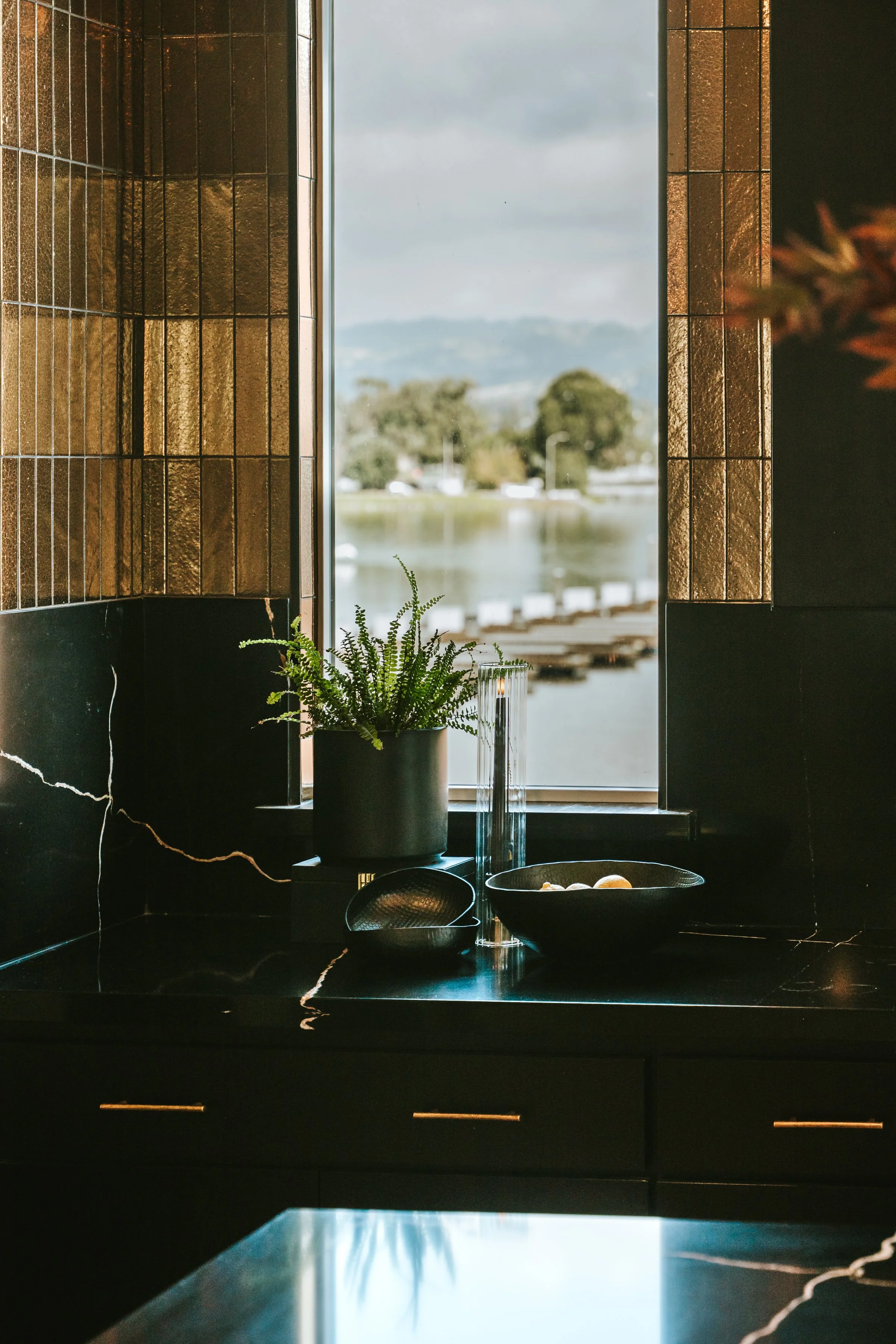 Moody Modern Kitchen Remodel by Market and Nest project photo 2