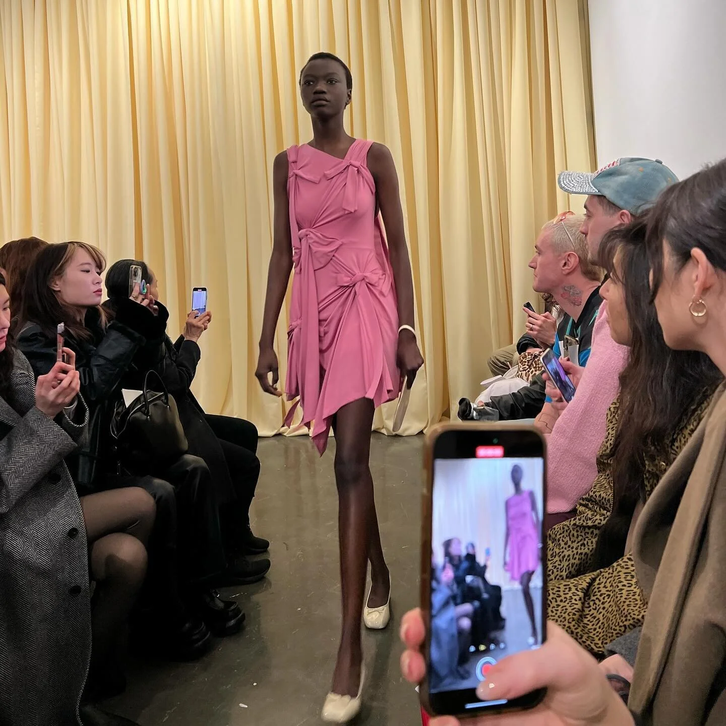 Sandy Liang show 🎀💓✨ always a #NYFW favorite