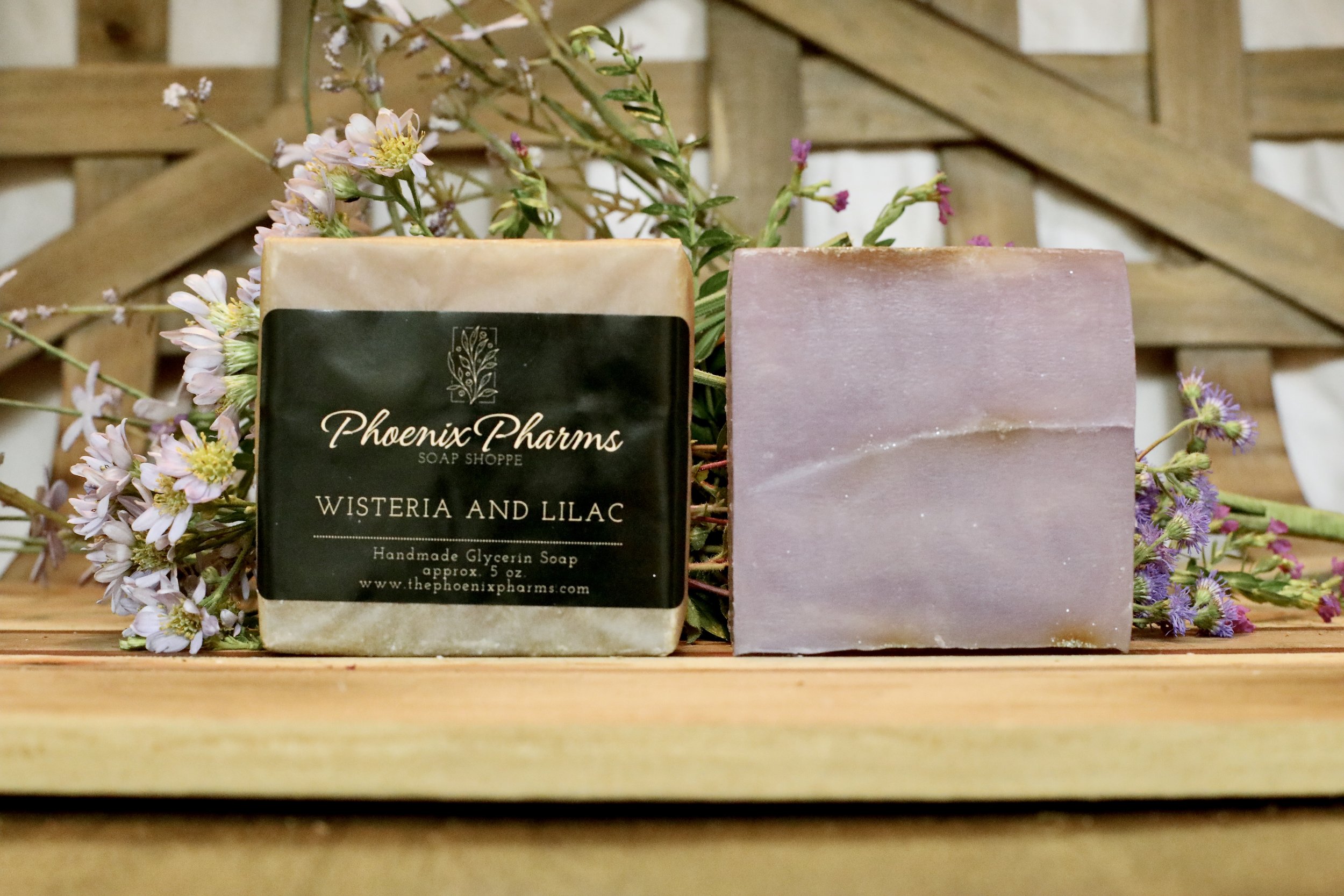 Wisteria and Lilac Glycerine Soap