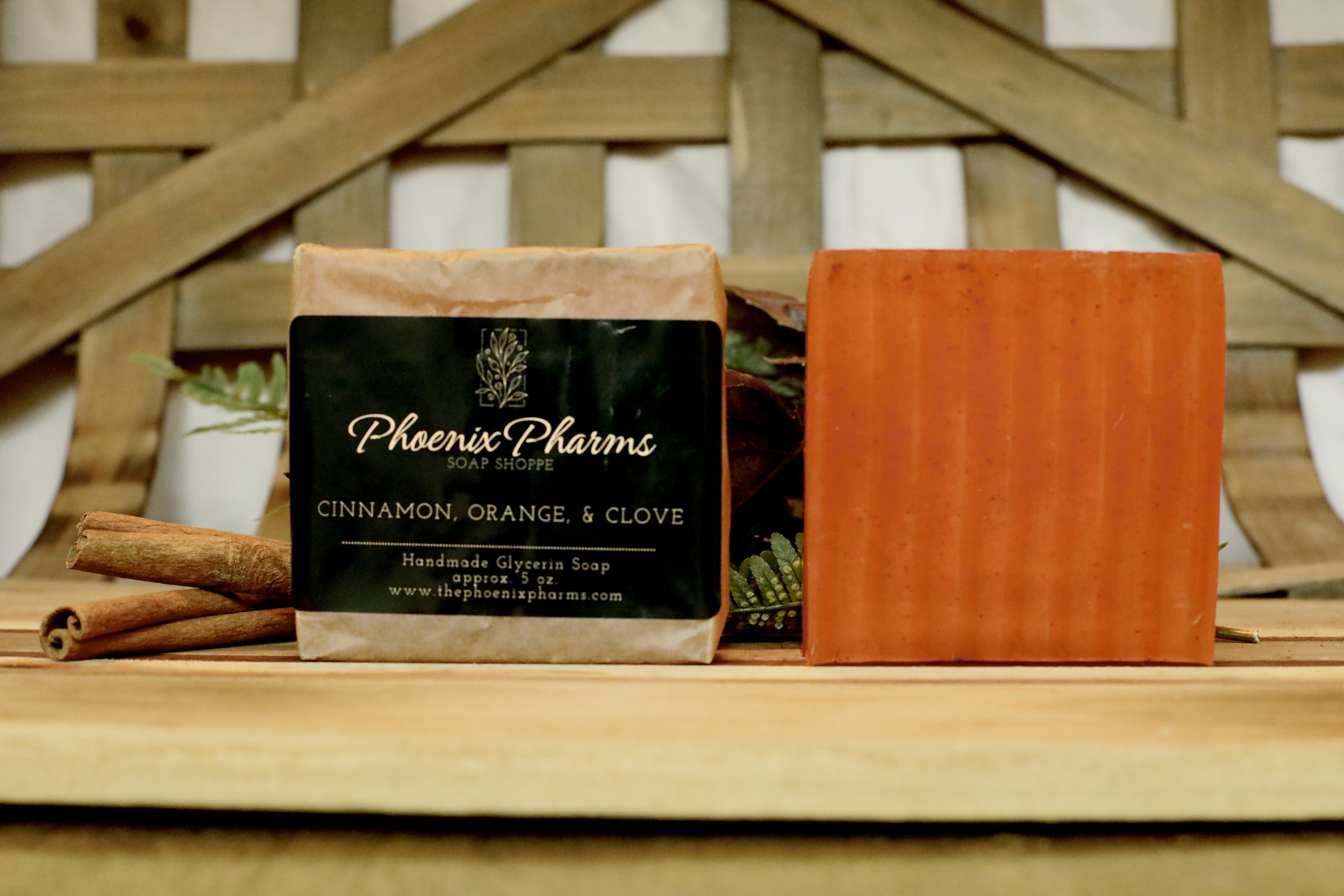 Cinnamon, Orange, and Clove Glycerine Soap
