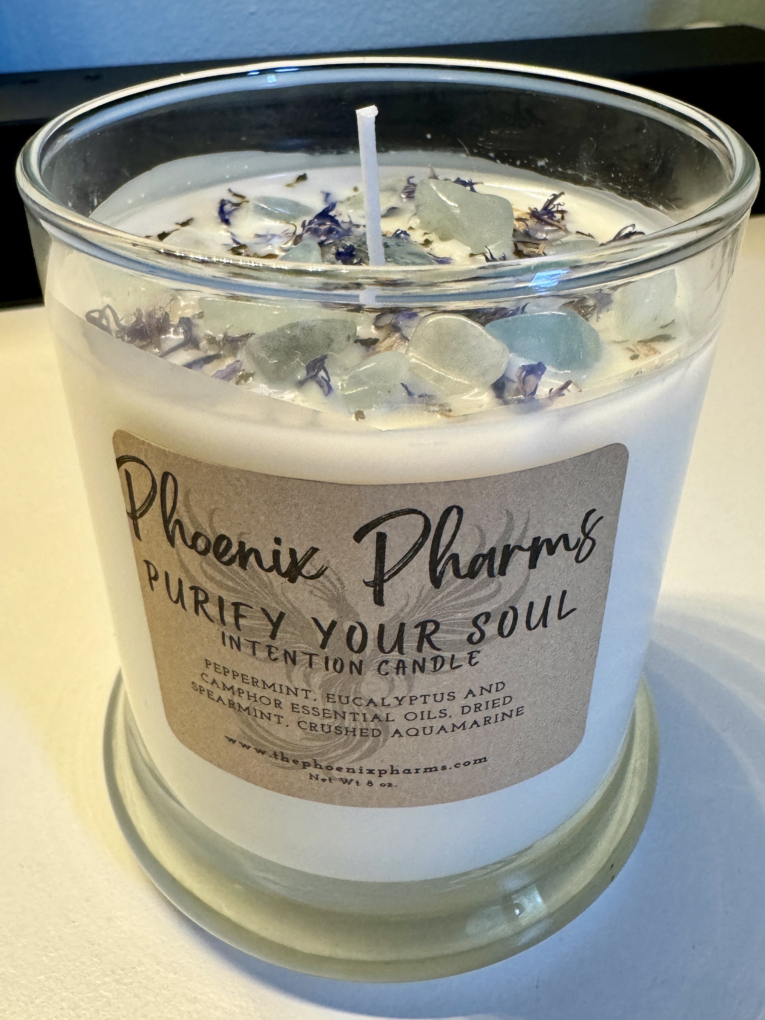 Purify Your Soul Intention Candle