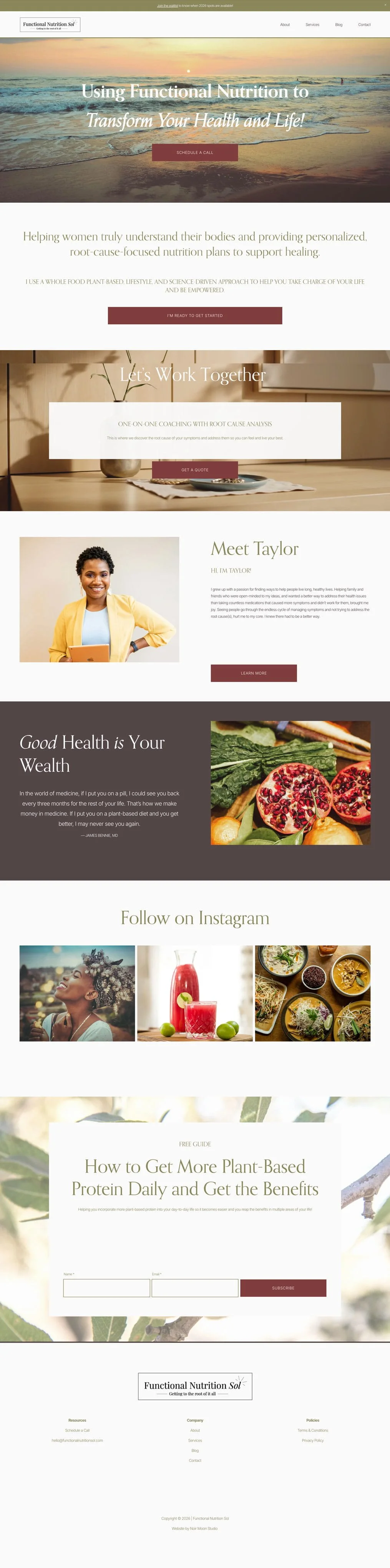 Functional Nutrition Sol