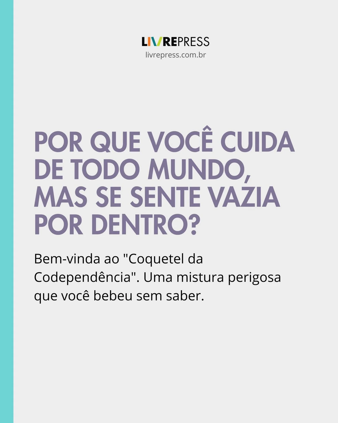 Por que &eacute; t&atilde;o f&aacute;cil cuidar da dor dos outros e t&atilde;o dif&iacute;cil encarar a sua pr&oacute;pria?

Voc&ecirc; n&atilde;o nasceu exausta. Voc&ecirc; foi ensinada a ser incans&aacute;vel. A Dra. Alison Cook chama isso de &ldqu