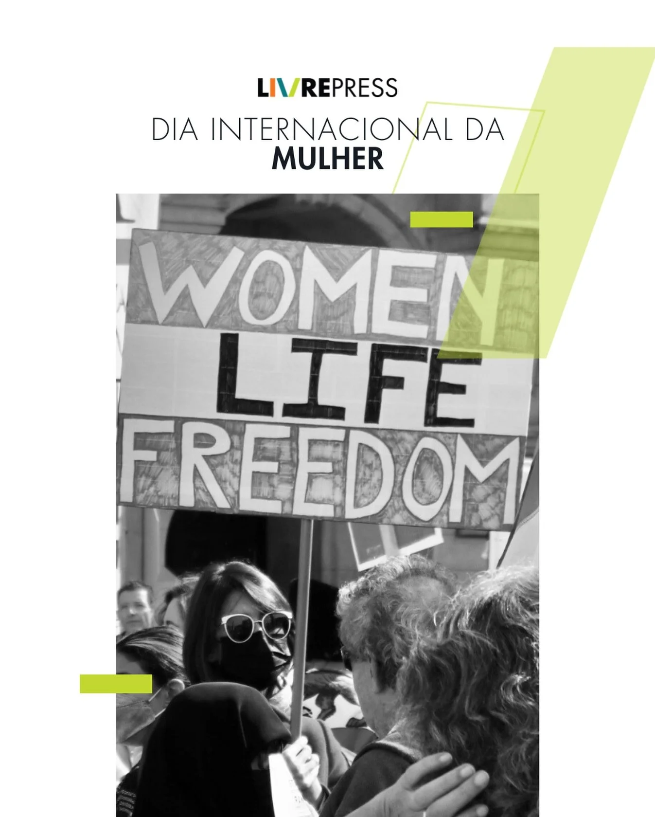 Neste Dia Internacional da Mulher, celebramos as lindas e corajosas mulheres do Ir&atilde;. Nenhum contexto pol&iacute;tico nem religioso. Apenas honrando as que deram a vida e as que lutaram por este momento hist&oacute;rico. Bem-aventuradas aquelas