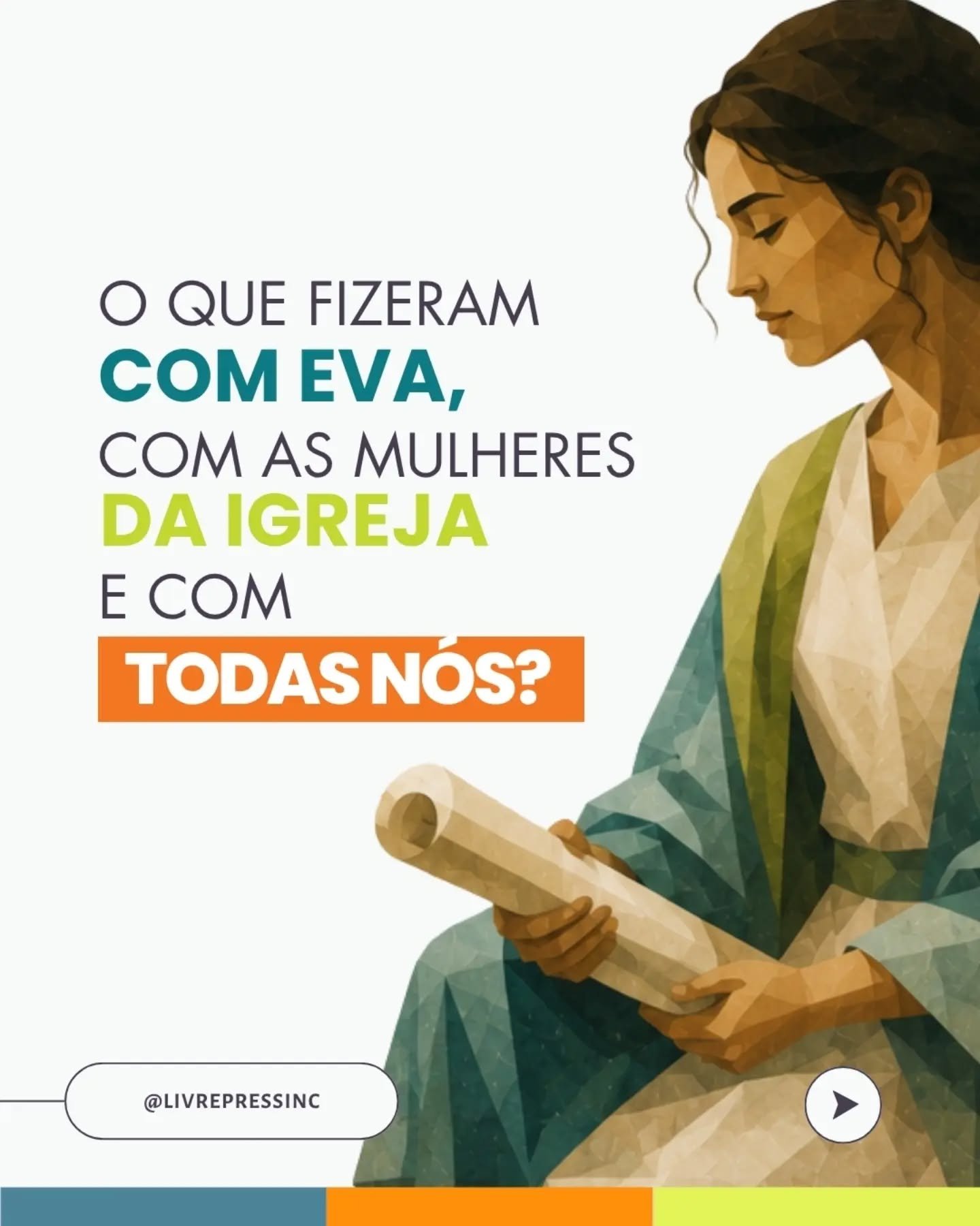 A B&iacute;blia nunca disse que a mulher &eacute; inferior, mas uma mistura de biologia aristot&eacute;lica com leituras antigas transformou o texto sagrado em ferramenta de controle ao longo dos s&eacute;culos.

No entanto, o registro original e a p