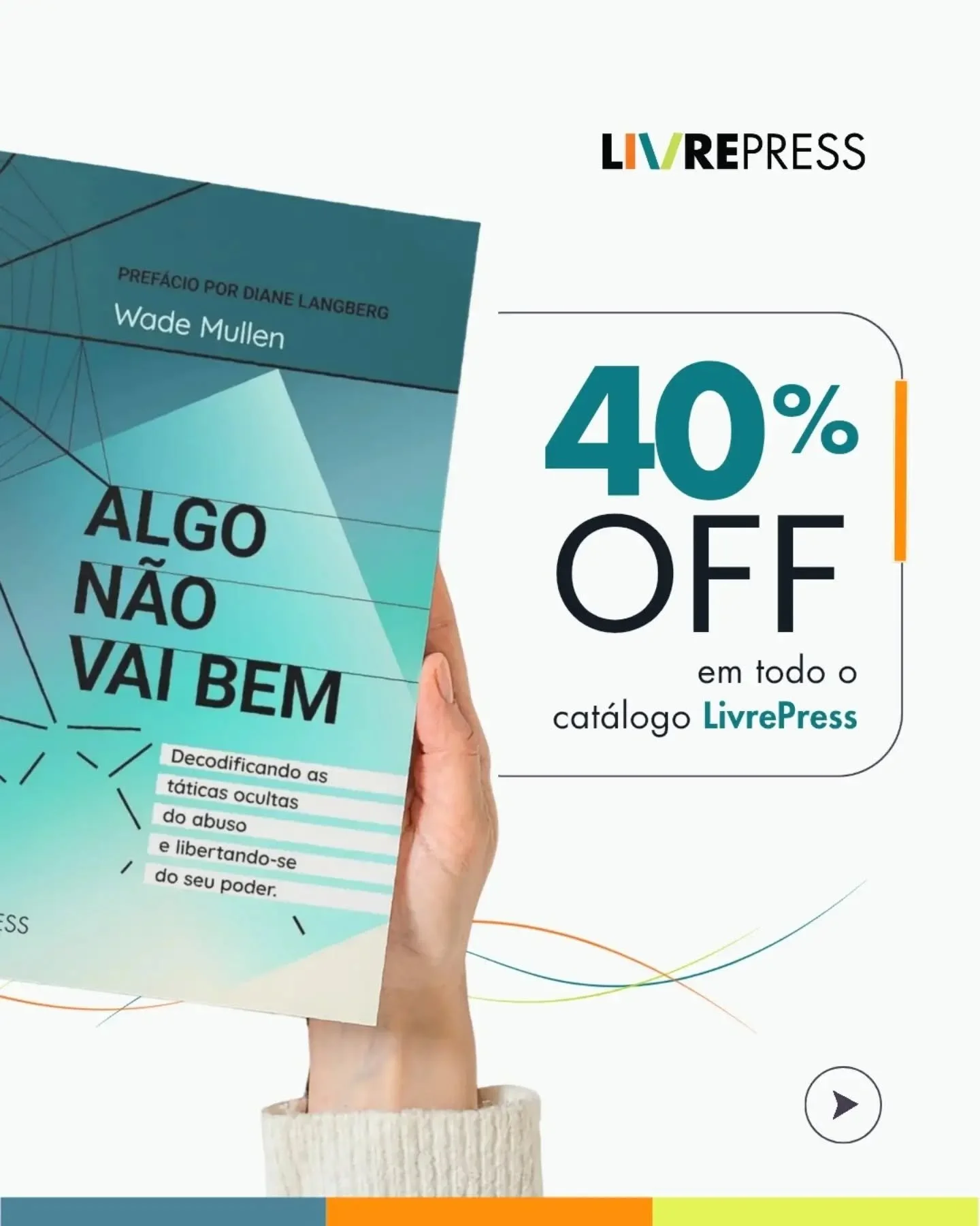 Na LivrePress, acreditamos que o conhecimento &eacute; uma das ferramentas mais eficazes para o cuidado e a prote&ccedil;&atilde;o emocional. Por isso, estamos fazendo uma promo&ccedil;&atilde;o especial de 40% de desconto em todo o nosso cat&aacute;