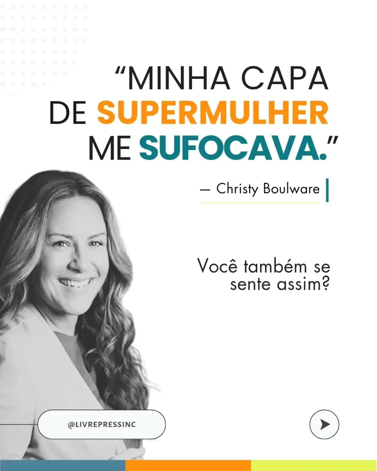 &Agrave;s vezes, o que chamamos de for&ccedil;a &eacute; apenas o esfor&ccedil;o de continuar funcionando quando j&aacute; n&atilde;o estamos bem.

Em Colapso Libertador, Christy Boulware conta como chegou ao limite depois de anos tentando sustentar 