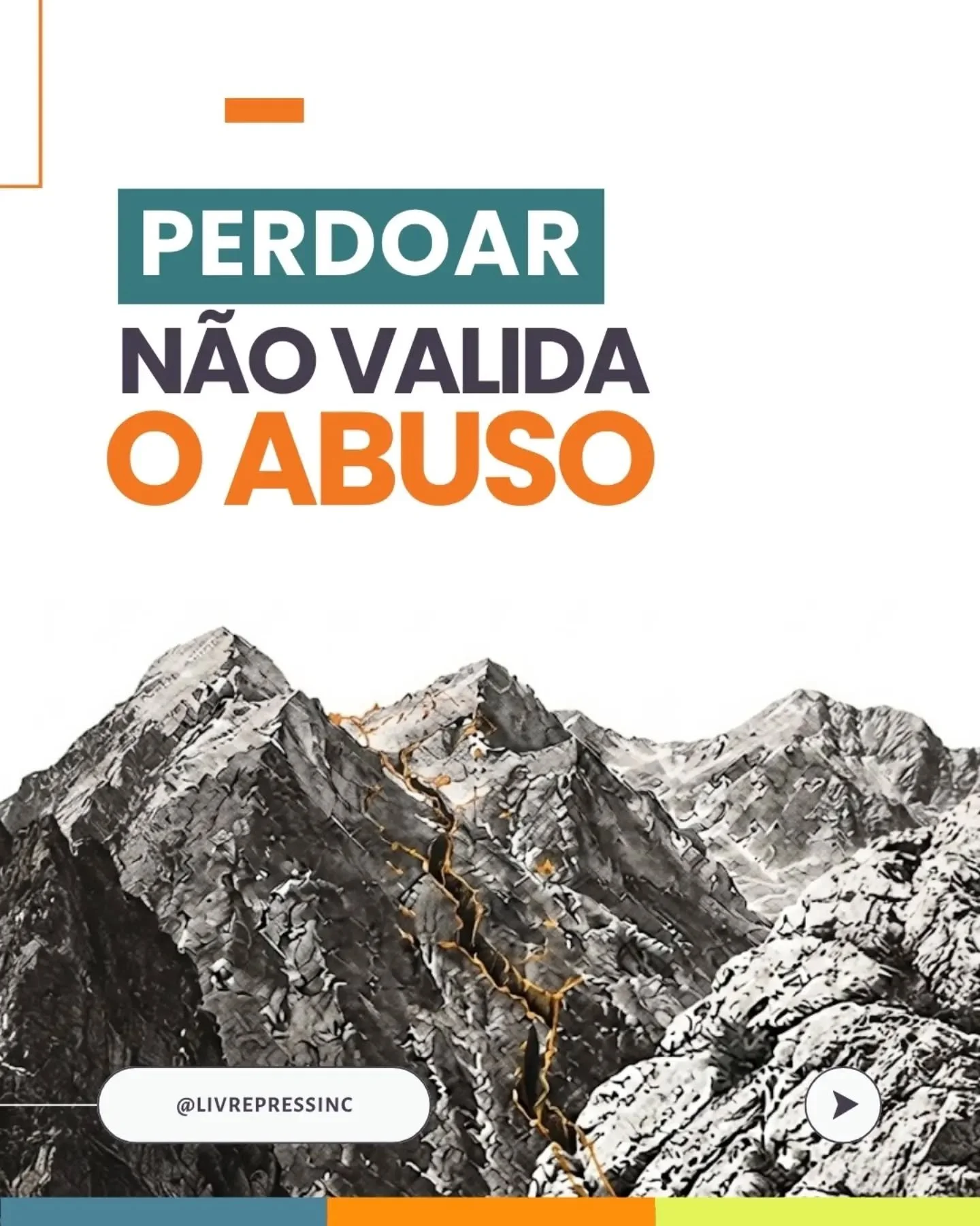 Perdoar n&atilde;o significa voltar para o lugar onde a sua integridade foi quebrada. O perd&atilde;o liberta o seu cora&ccedil;&atilde;o do rancor, mas ele nunca anula a necessidade de prote&ccedil;&atilde;o nem valida o abuso.

Nenhuma f&eacute; ve