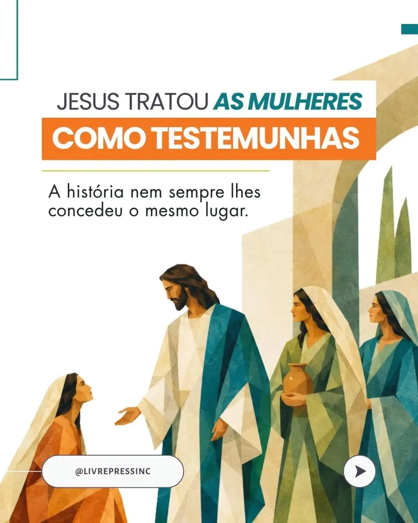 Maria Madalena ocupa um lugar singular nos relatos da ressurrei&ccedil;&atilde;o. Os Evangelhos a apresentam entre as primeiras testemunhas do acontecimento central da f&eacute; crist&atilde;. No entanto, sua imagem foi marcada, ao longo dos s&eacute