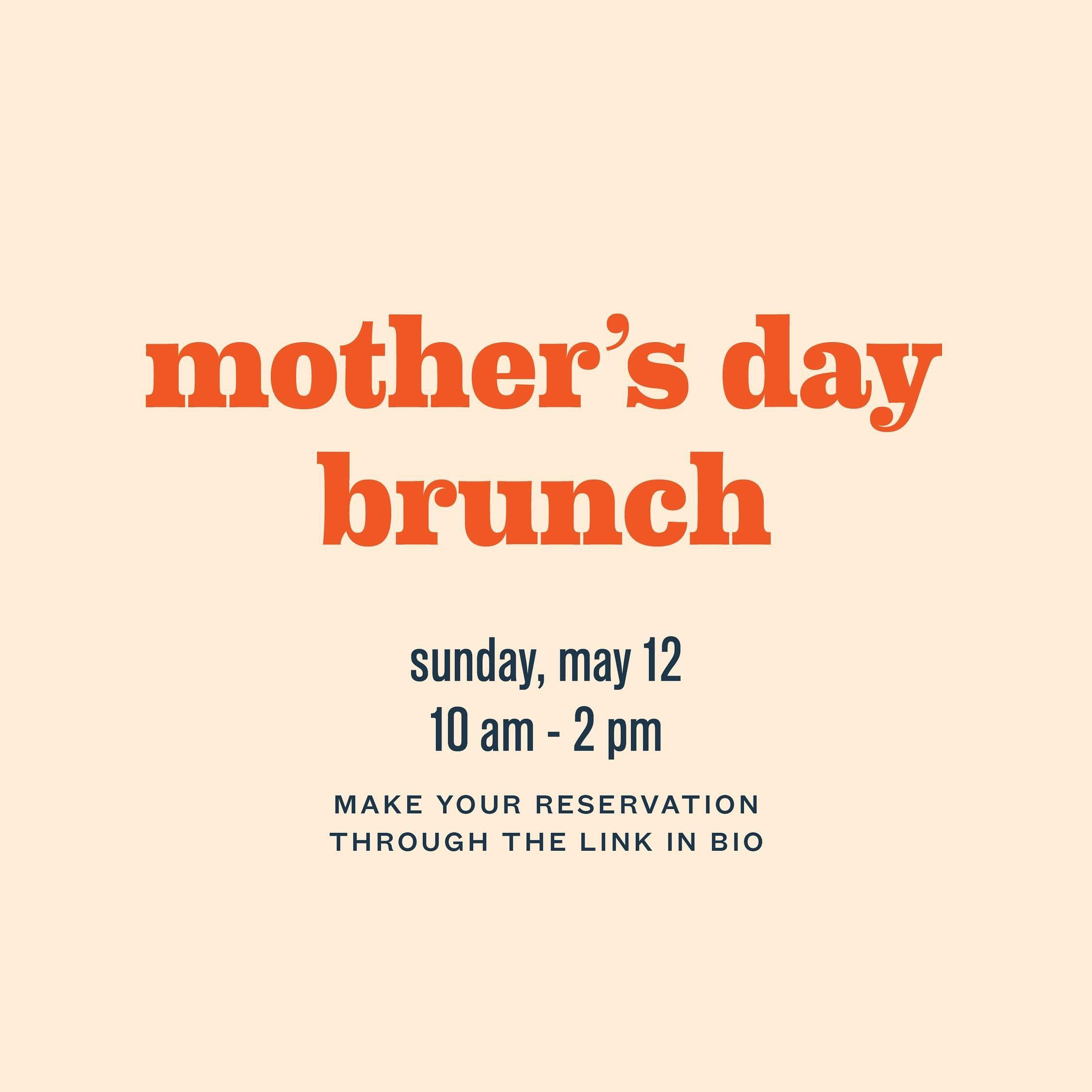 Mother&rsquo;s Day is around the corner and our reservations for brunch are officially open! 

We are looking forward to hosting you.
.
.
.
.
.
.
#DowntownCalgary #DishedYYC #YYC