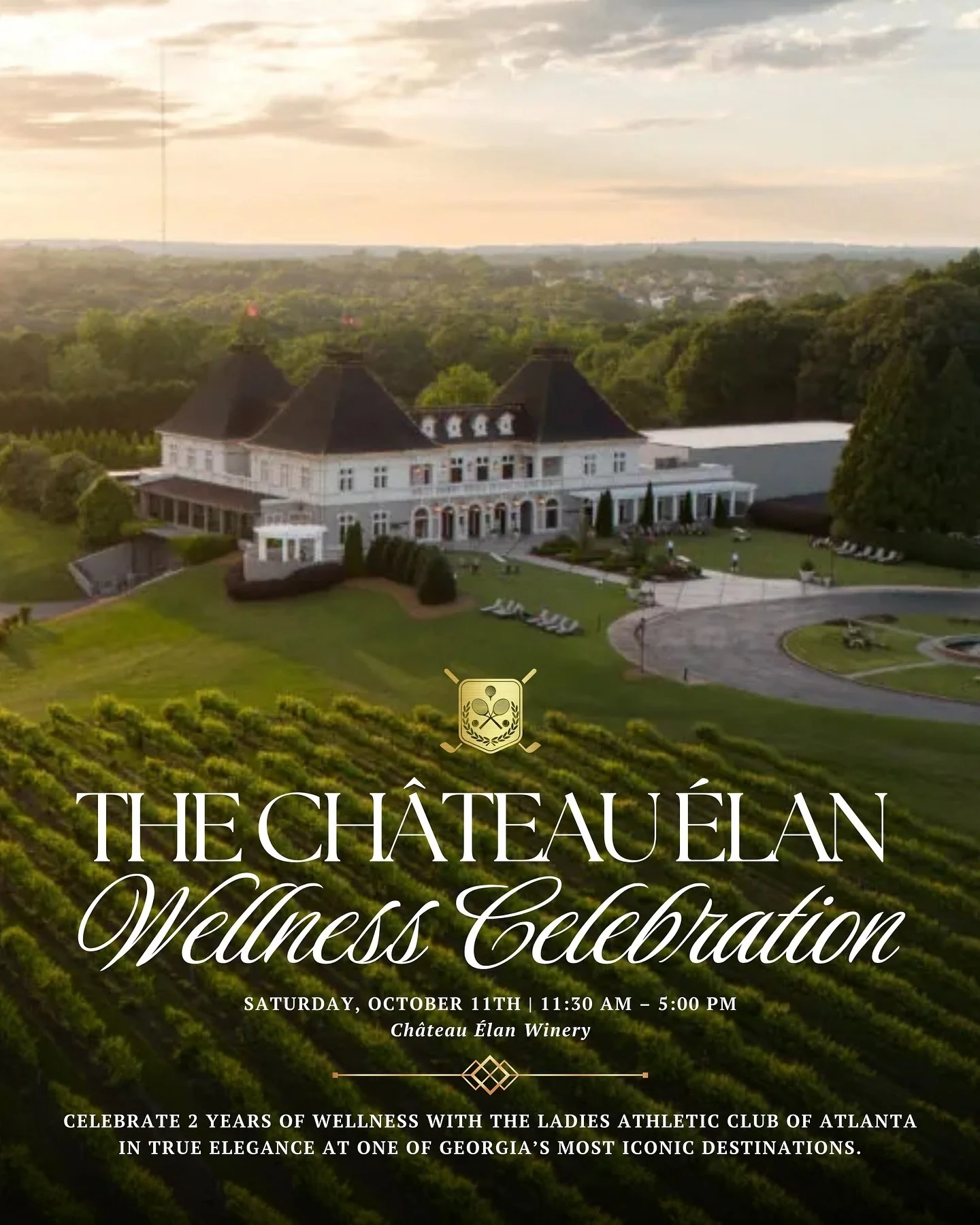 ✨Celebrating 2 Years of Sisterhood and Wellness! 

The Ladies Athletic Club of Atlanta is officially turning 2 years old&mdash;and we&rsquo;re celebrating in true Athletic Club style with an unforgettable Member Only Wellness Celebration at @chateau_