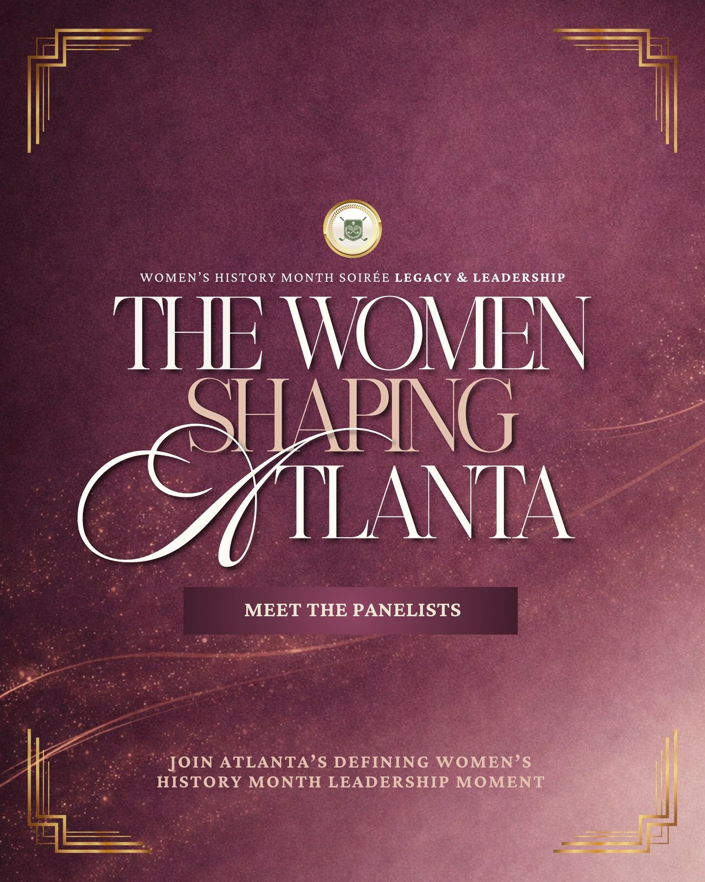 🚨 FINAL TICKETS REMAINING 🚨

Ladies of Atlanta, this is your moment.

There are only 5 tickets left for The Women Shaping Atlanta: Women&rsquo;s History Month Soir&eacute;e &mdash; Legacy &amp; Leadership, and once they are gone, this event will of