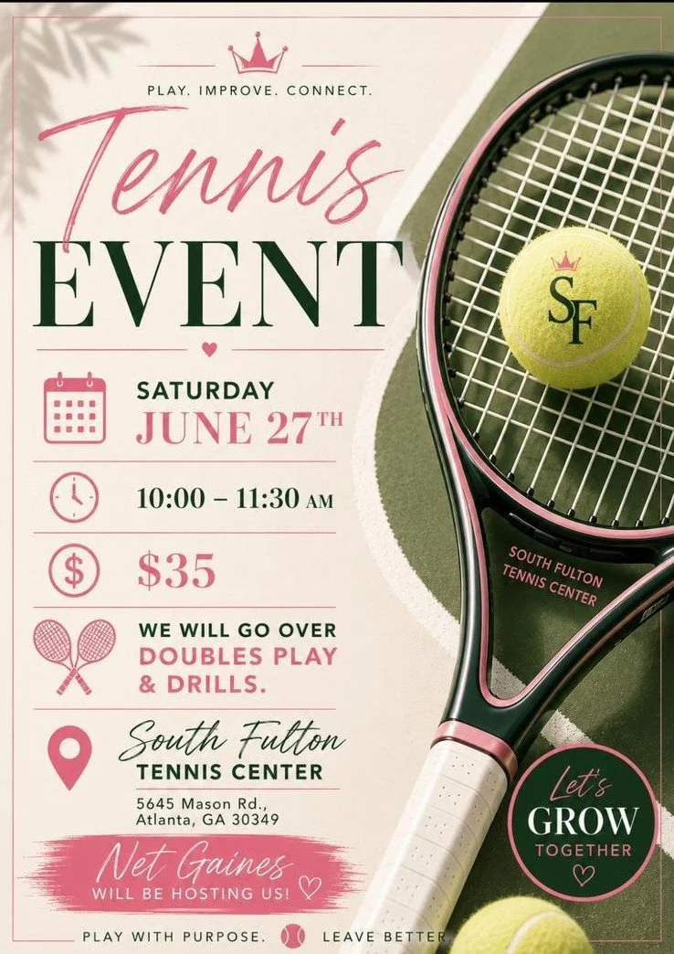 🎾 LACA x Net Gains Tennis: Doubles Strategy & Match Play Clinic 🎾